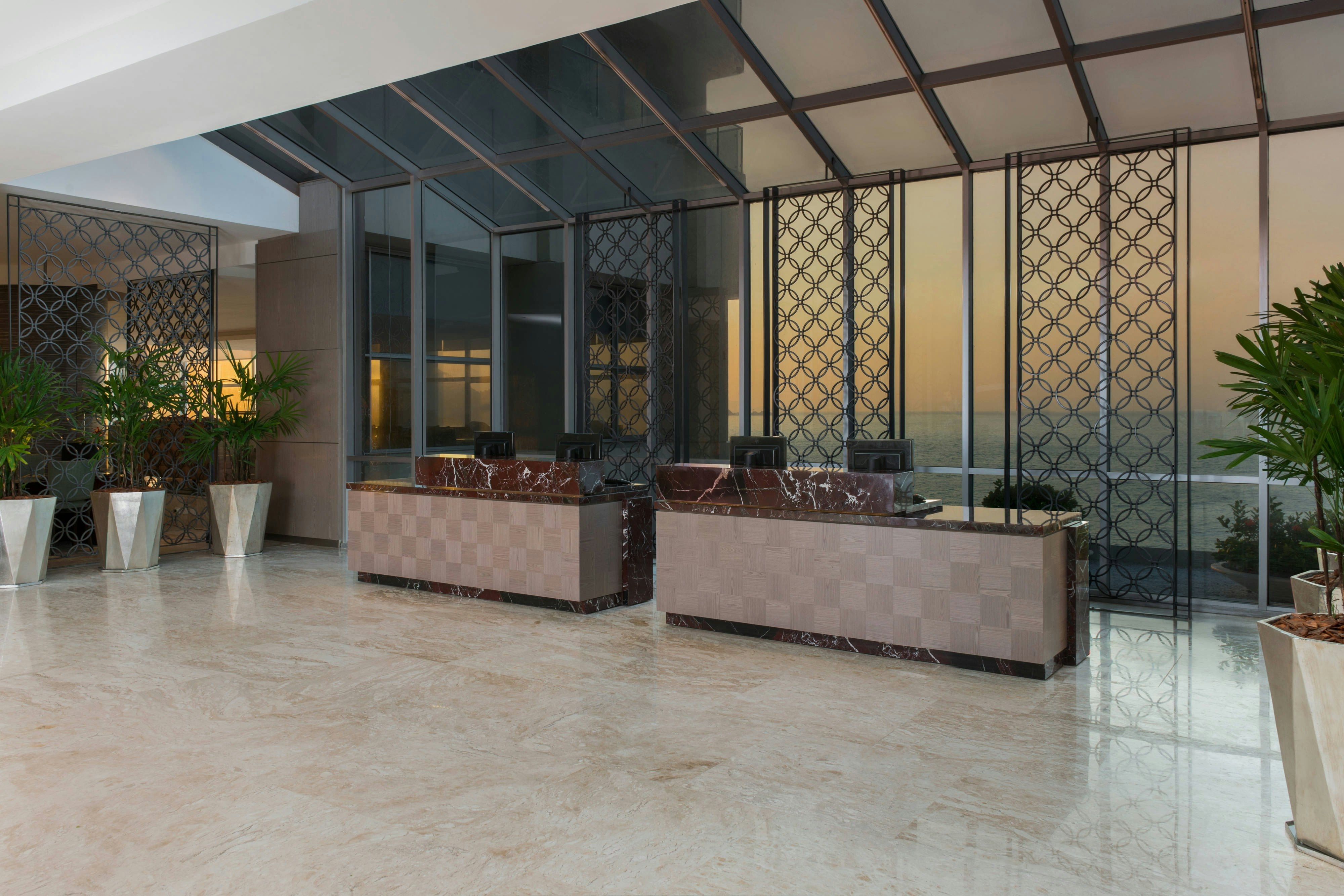 Lobby at Sheraton Grand Rio Hotel & Resort, RIO DE JANEIRO