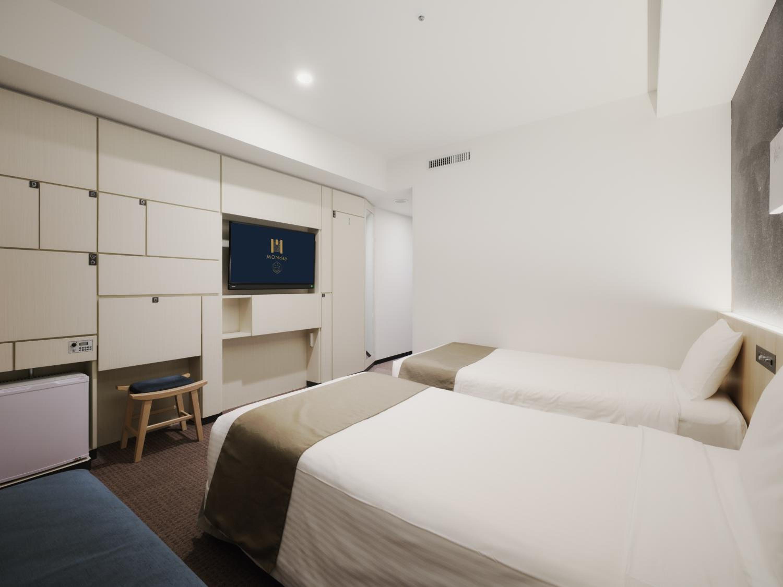 Room, Twin Beds, Sofa, Corner