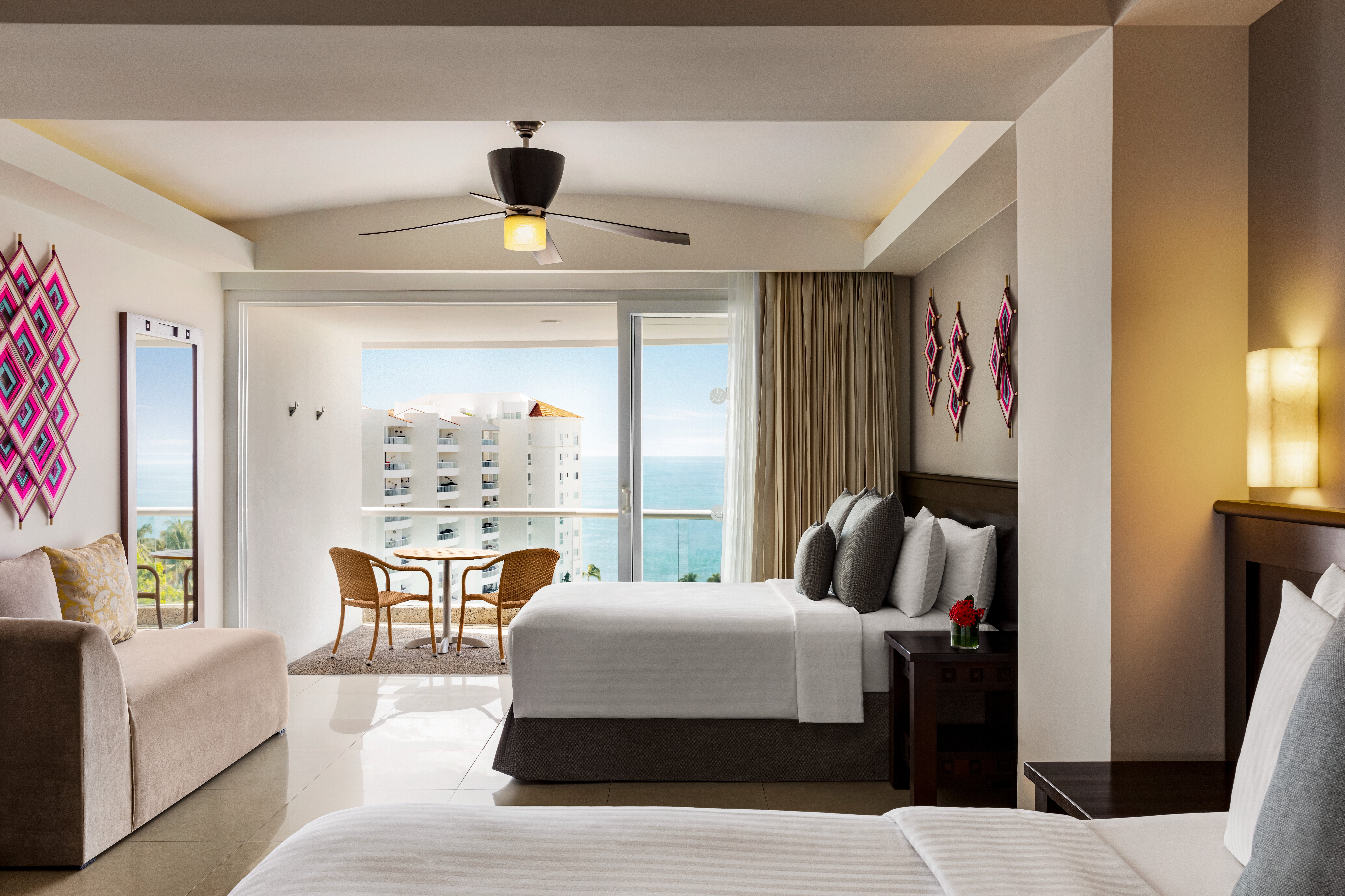 Fiesta, Club, Junior Suite, 2 Double Beds, Ocean View