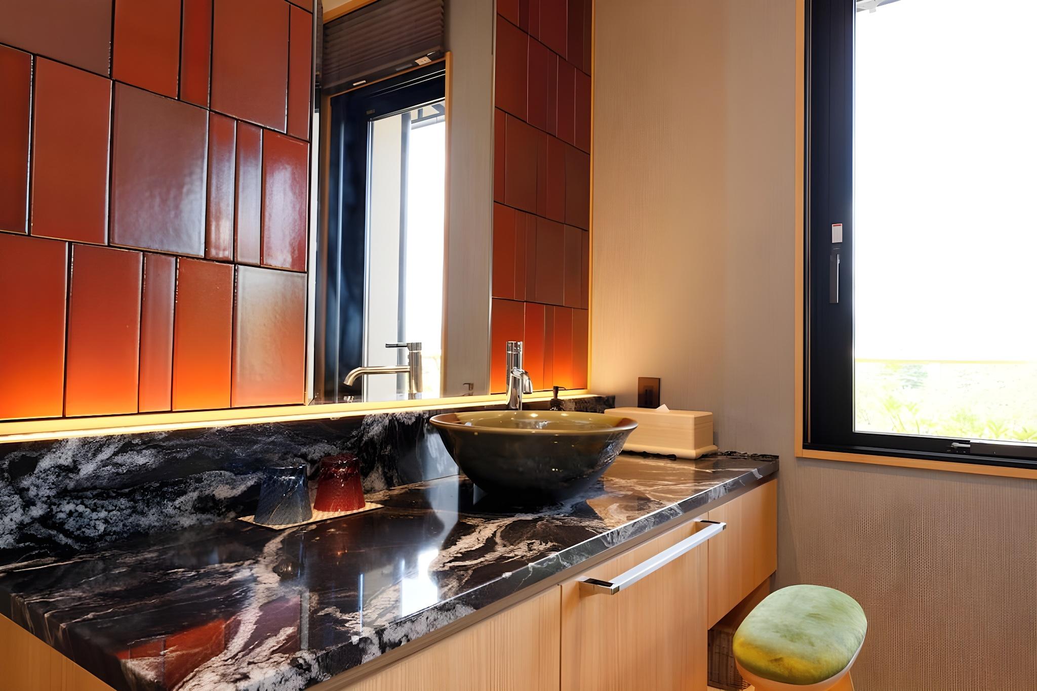Semi Room, Guest Room, 2 Semi Double Beds, Outdoor Bath