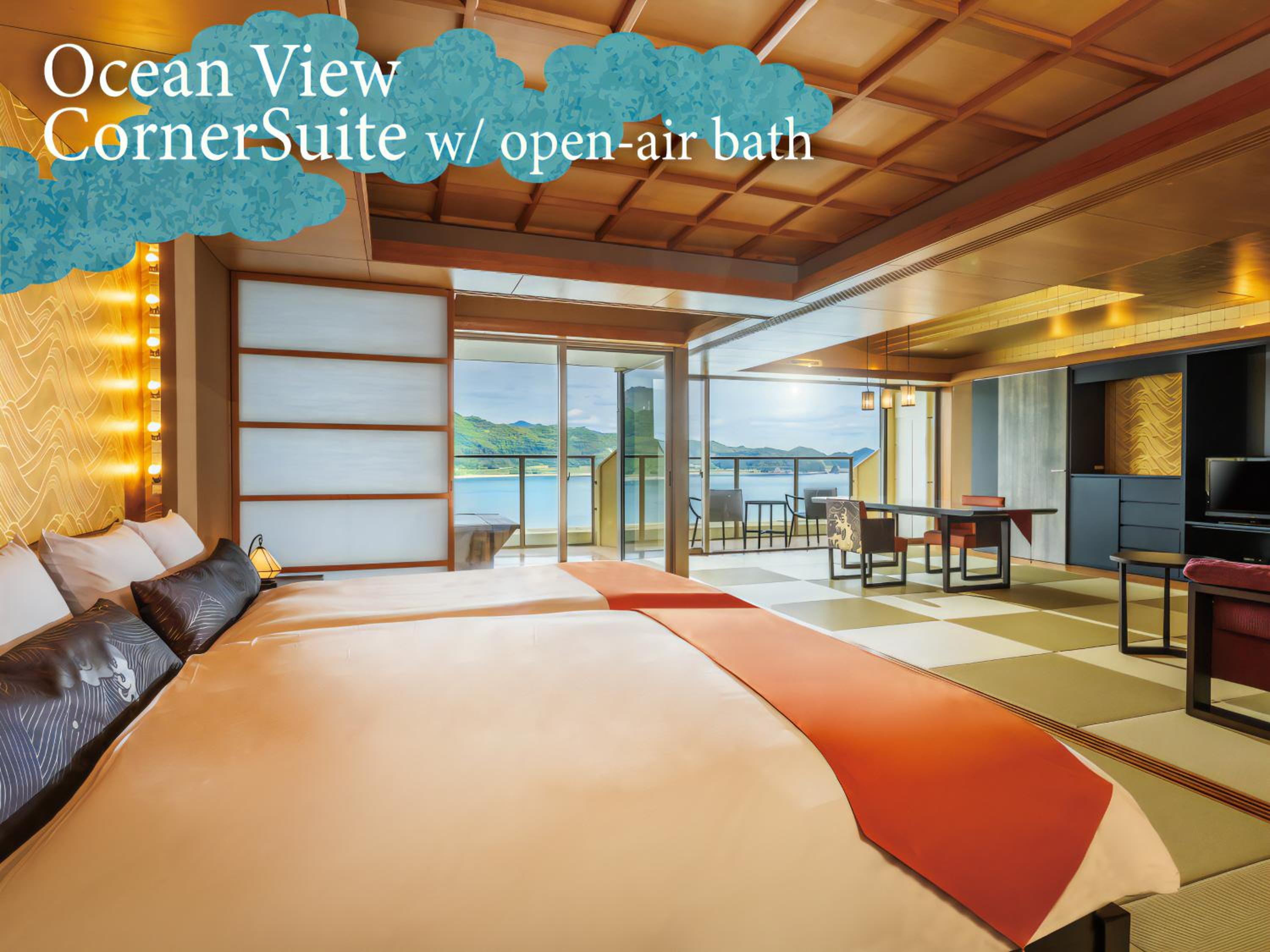 Suite, Ocean View, Outdoor View, Bathtub, Corner