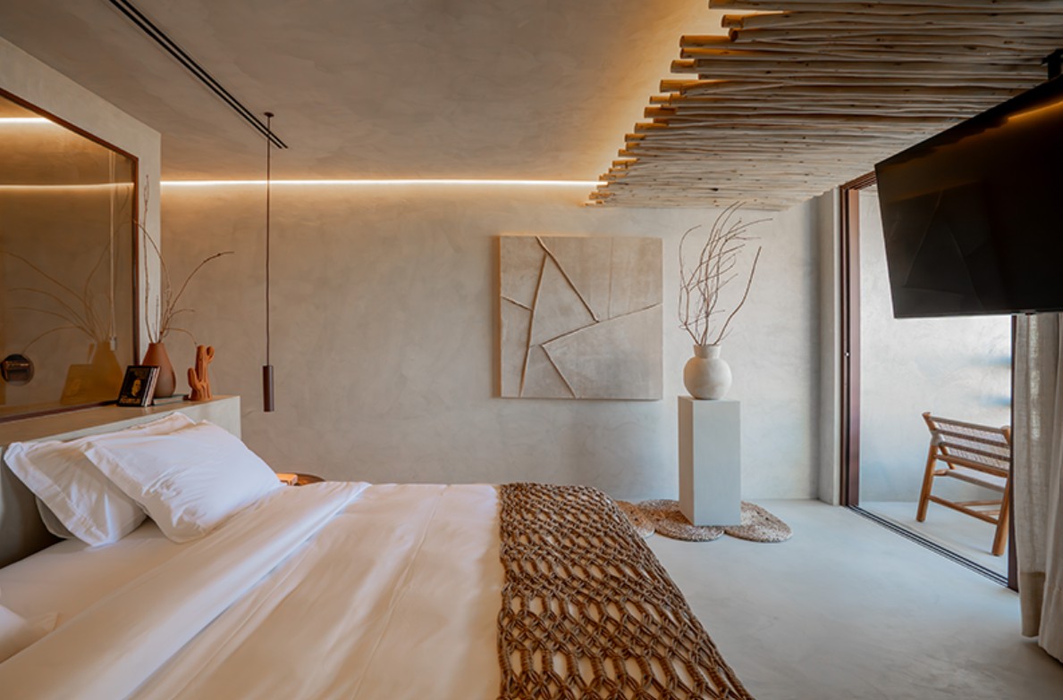Sunset, Suite, Double Bed, Balcony