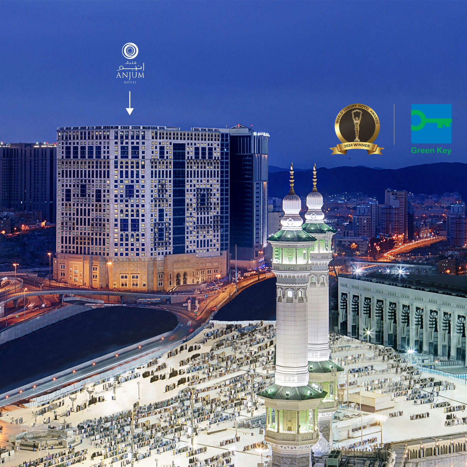 Deluxe haram view Room (2 Adults)