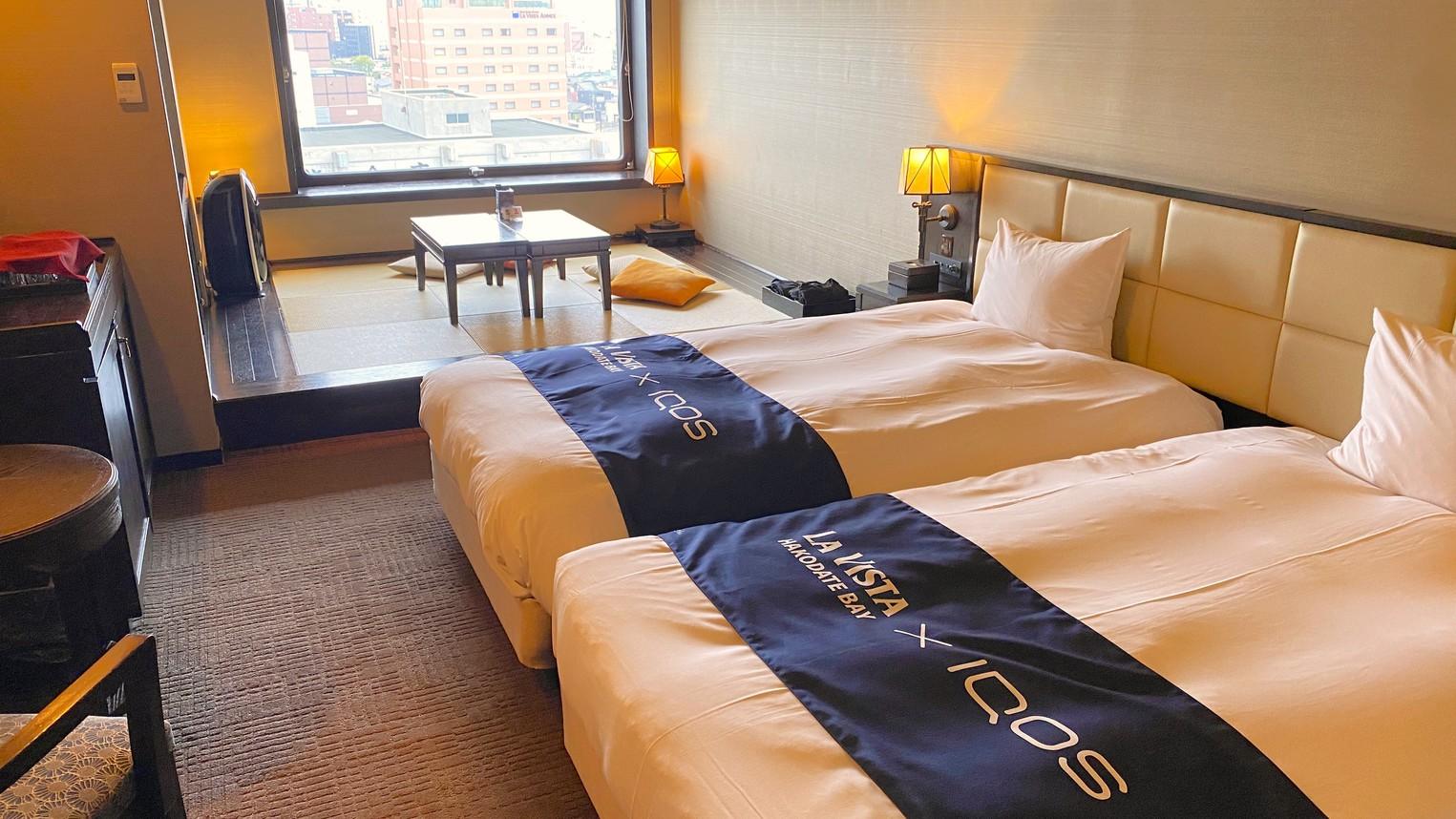 Semi Western, Style, Quadruple, Main Building, Smoking