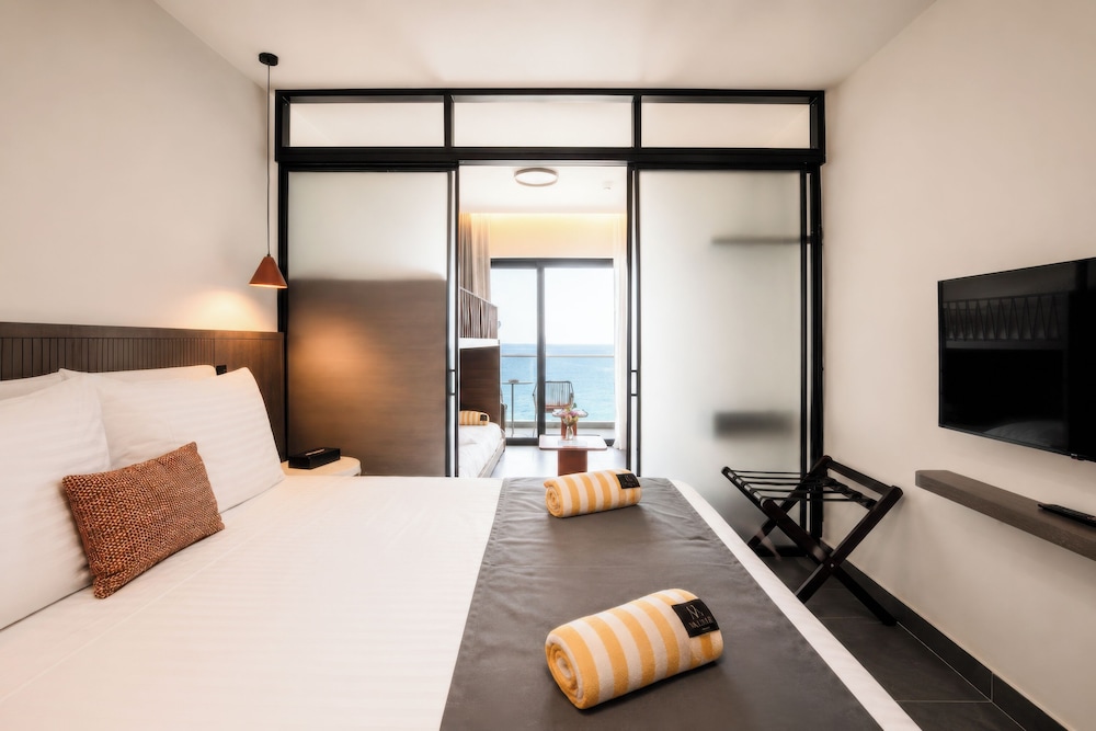 Family, 1 Double and 2 Bunk Beds, Bunk Beds, Sea View