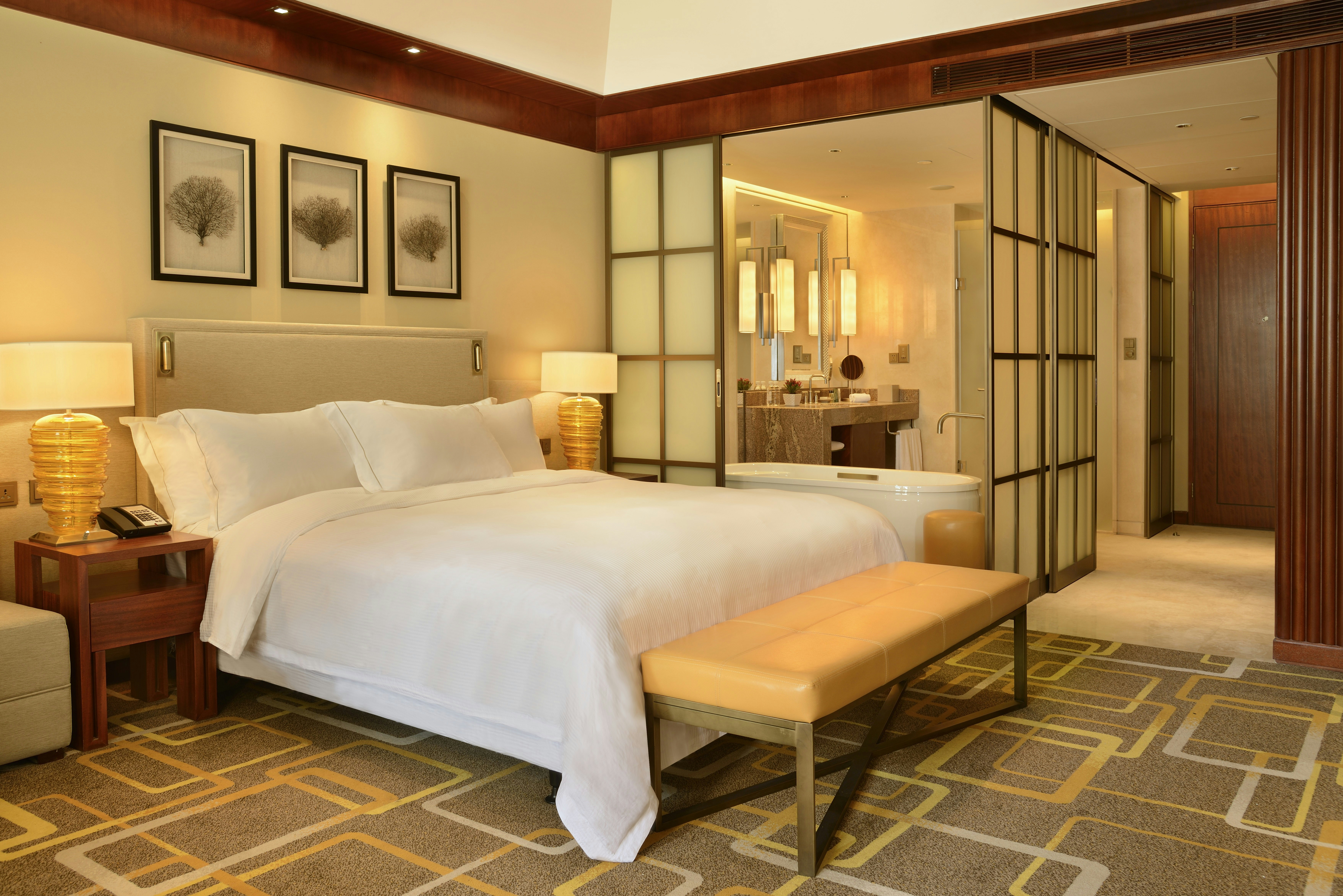 GUEST ROOM, KING BED
