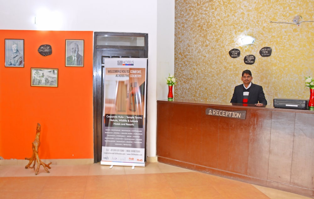 Lobby at Click Resort Corbett Tiger Den, Kaladhungi