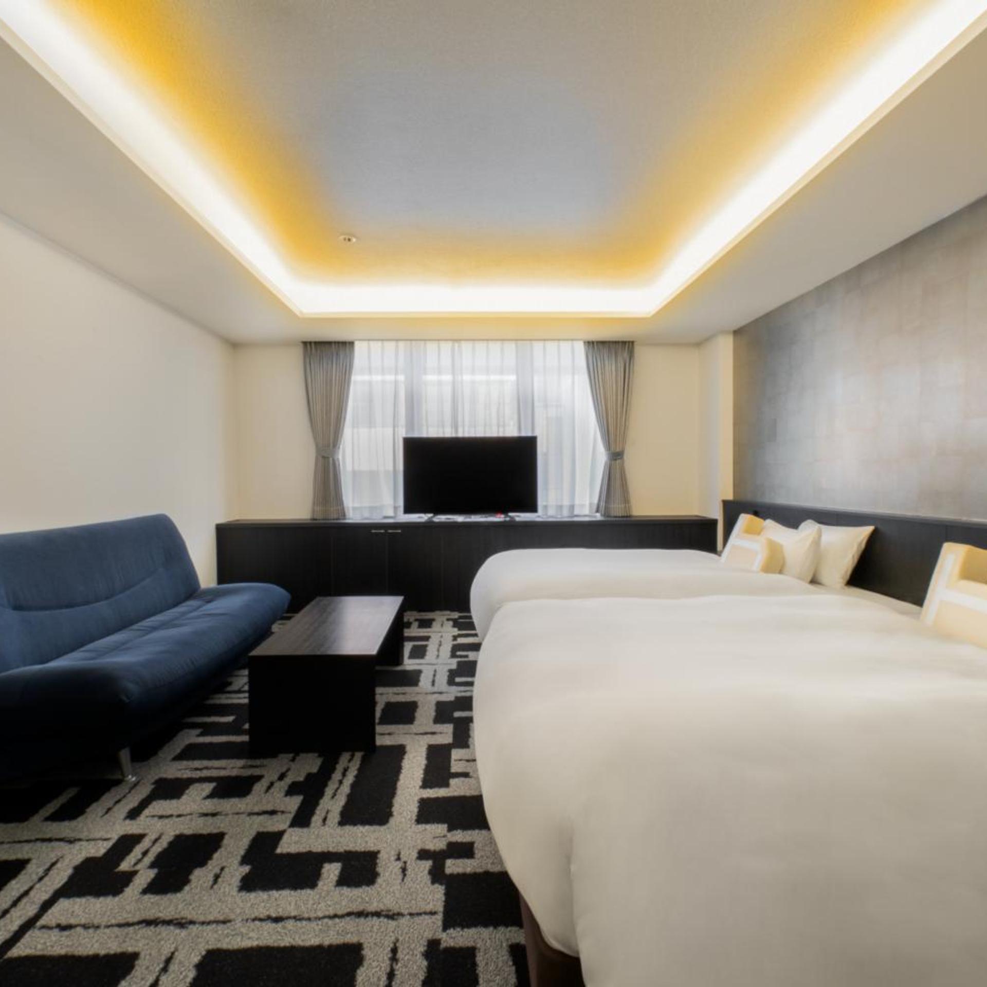 Room, Twin Beds, Homm Stay Nagi Sanjo Kyoto By Banyan Group 4/10