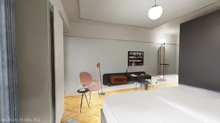 ROOM, DOUBLE BED