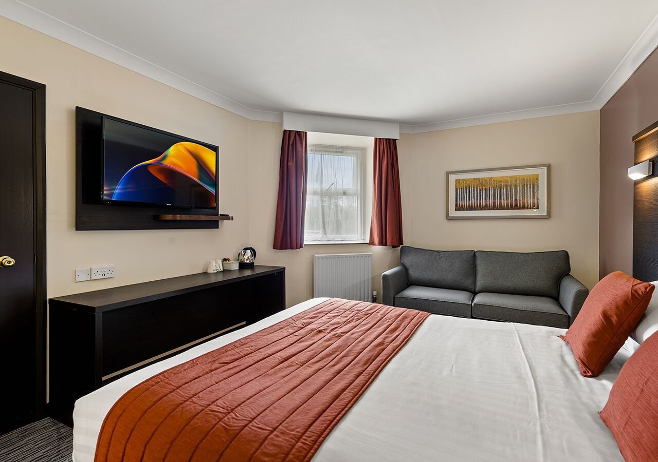 غرفة عائلية بسرير مزدوج، Dragonfly Hotel Bury St Edmunds 2/8