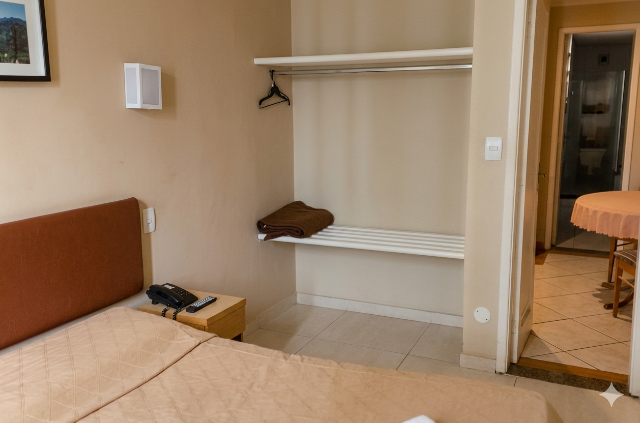 غرفة فاخرة بسرير مزدوج، Hotel Atlantico Lapa 2/2