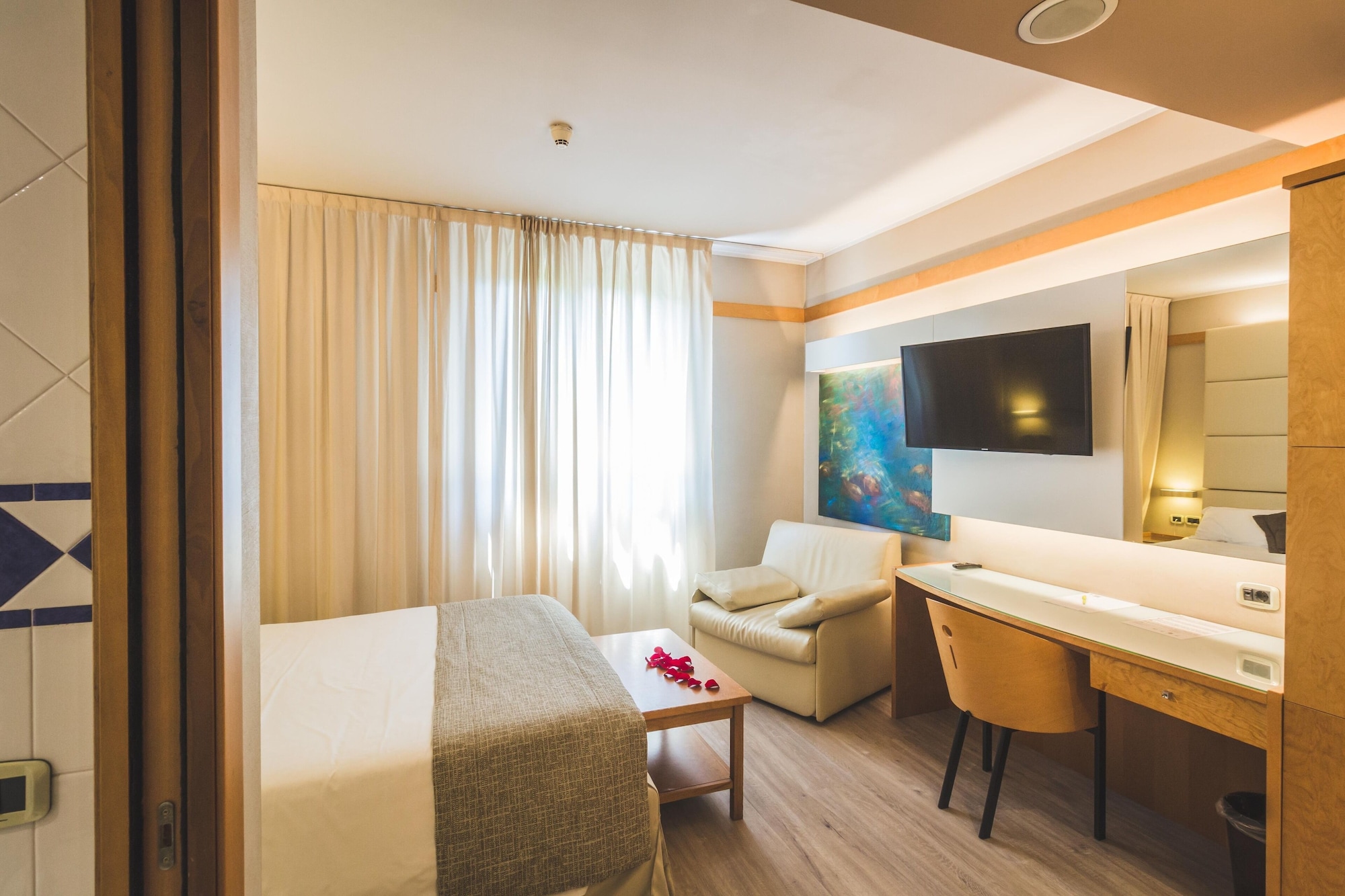 غرفة كلاسيكية بسرير مزدوج أو سريرين منفصلين، Park Hotel Ai Pini 9/10