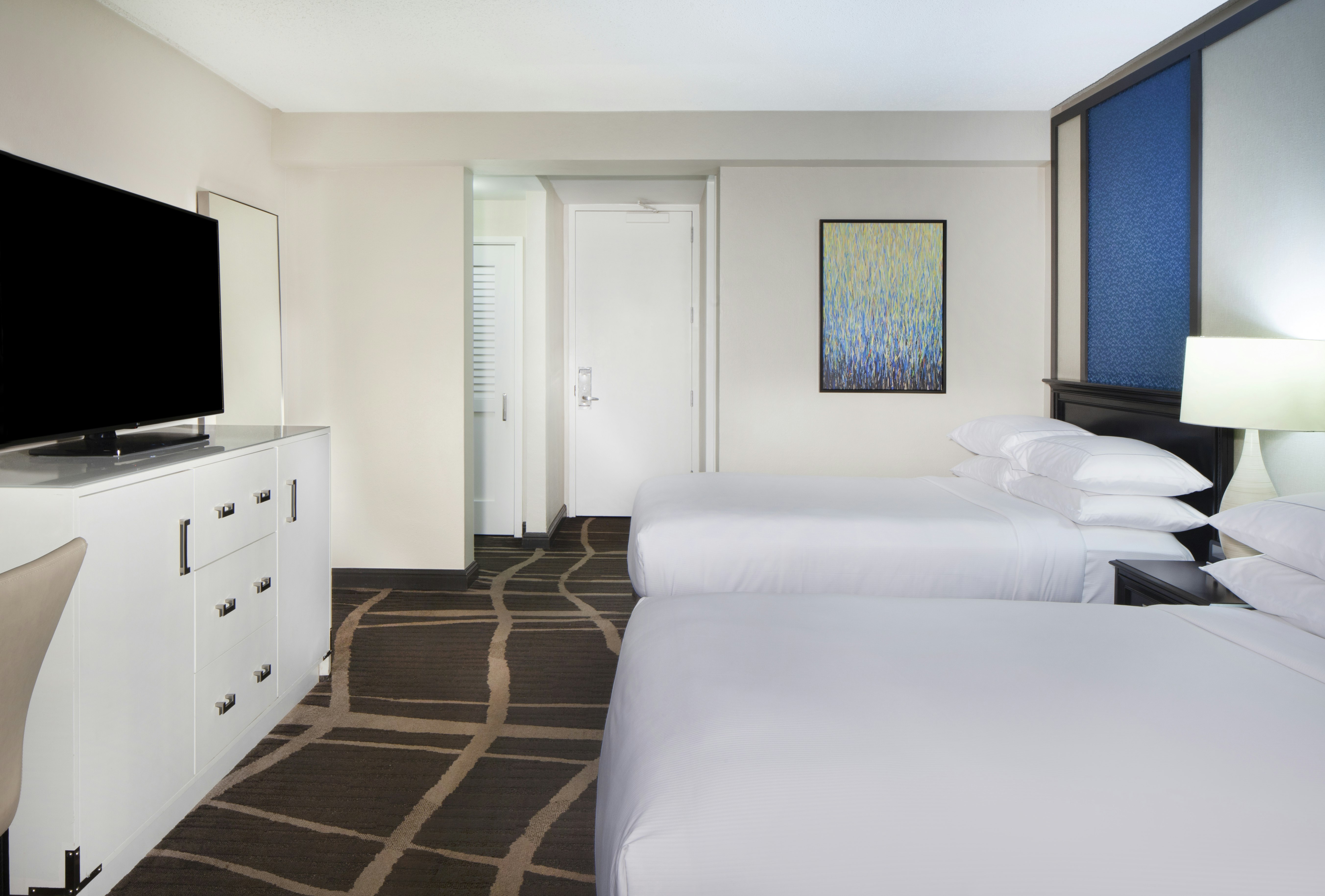 ROOM, 2 DOUBLE BEDS, HIGH FLOOR