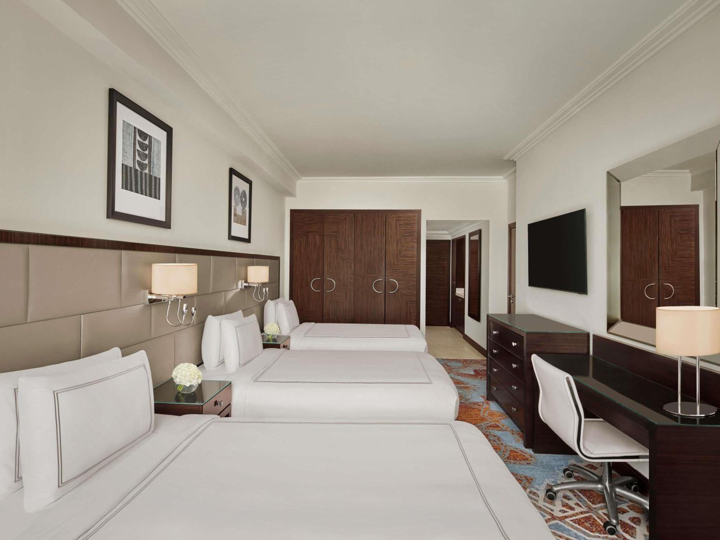 Classic, Triple, 3 Beds, Partial Haram View