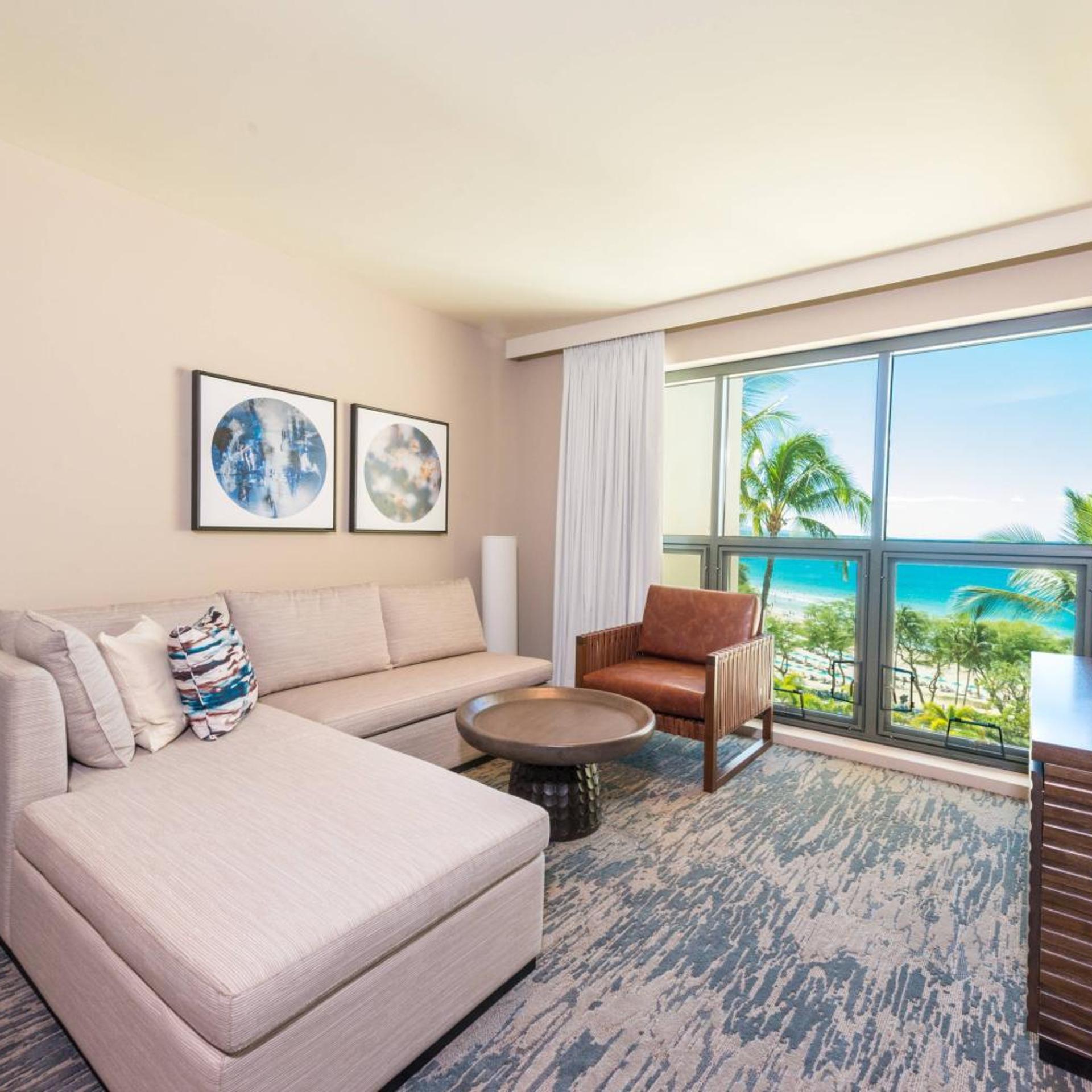 1 Bedroom, Ocean, Premier, Suite, King Bed, Ocean View