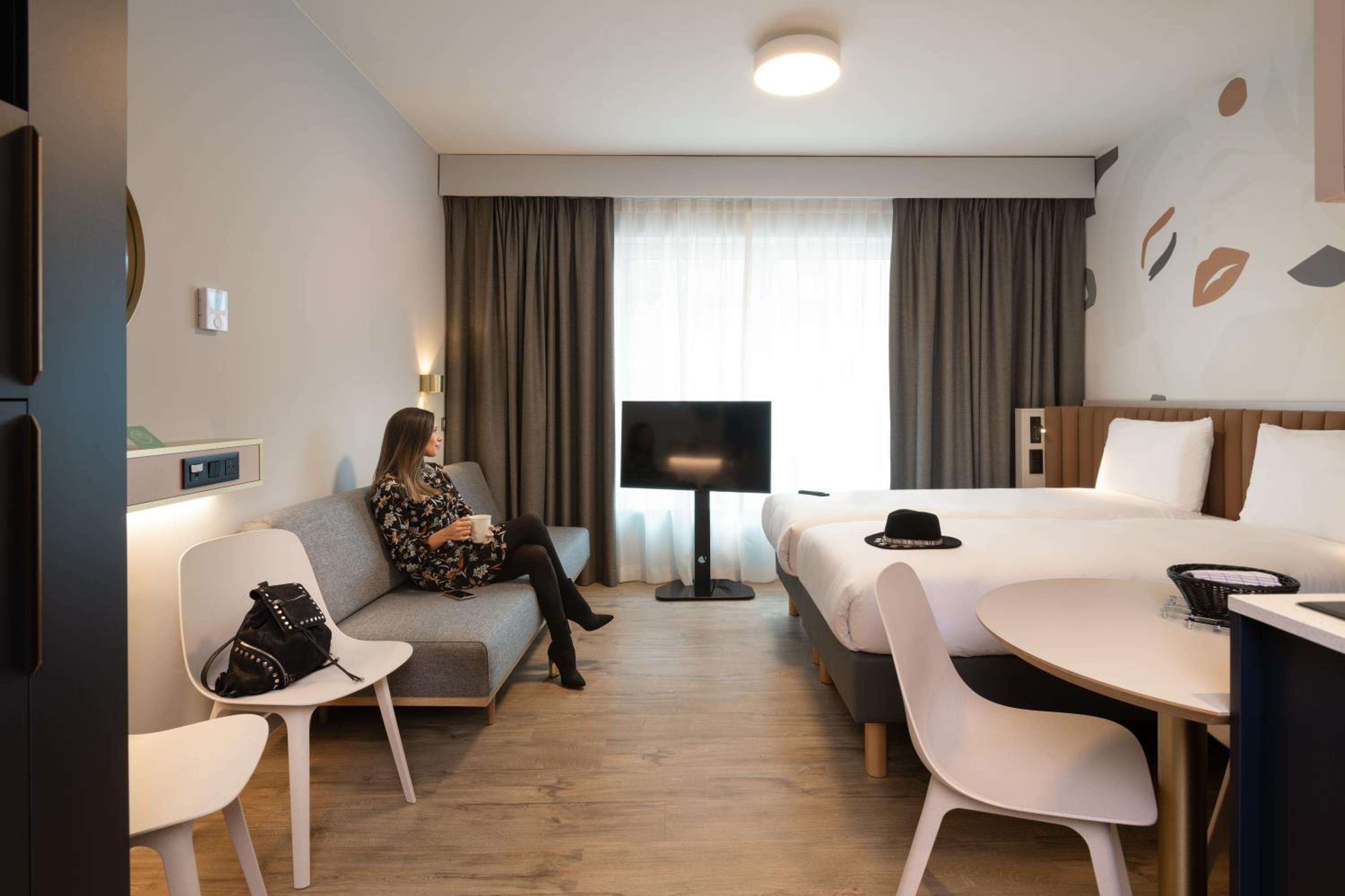 Elegant, Studio, Quadruple، Aparthotel Adagio Access Brussels Delta 9/10