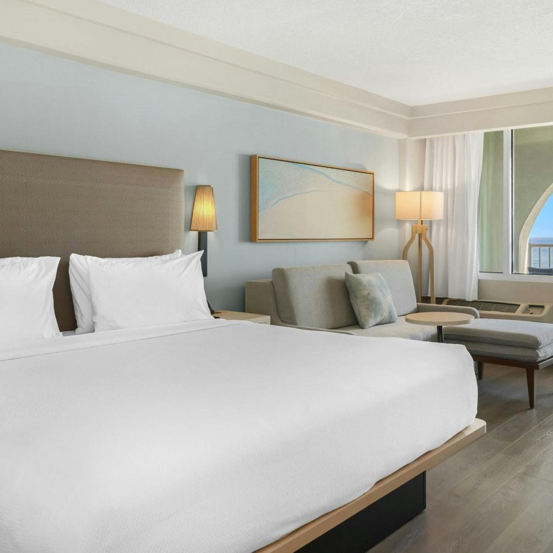 Room, King Bed, Ocean Front, Balcony