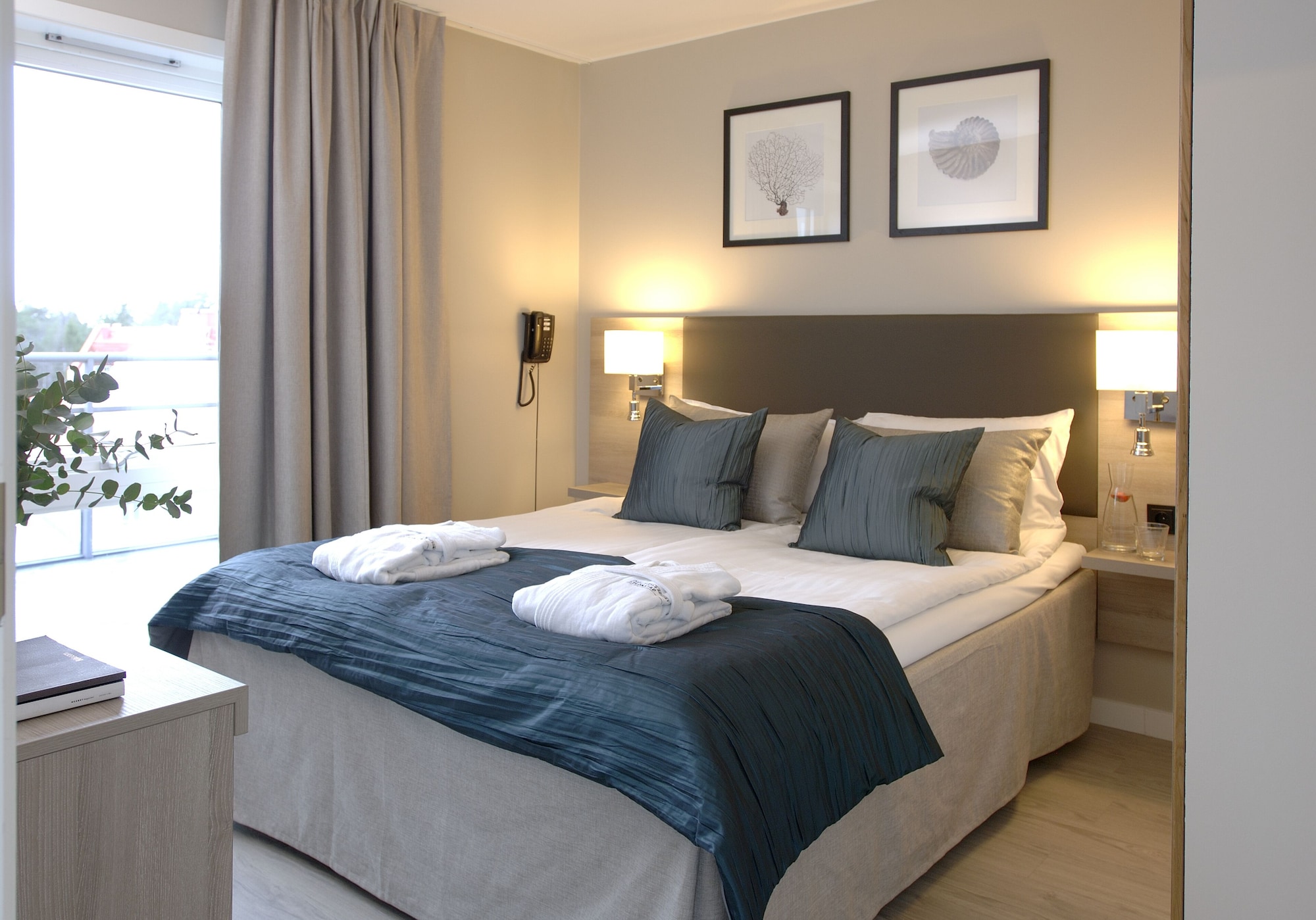 Suite, Queen Bed, Front View, Sofa