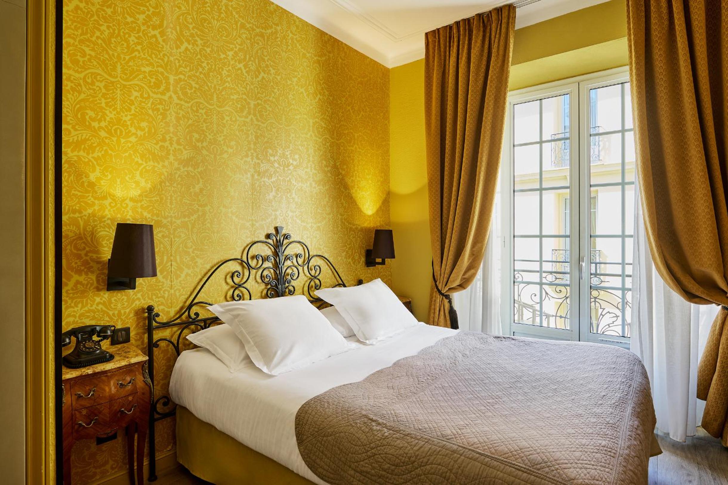 غرفة ديلوكس بسرير مزدوج أو سريرين منفصلين، Hotel Le Grimaldi by HappyCulture 9/10