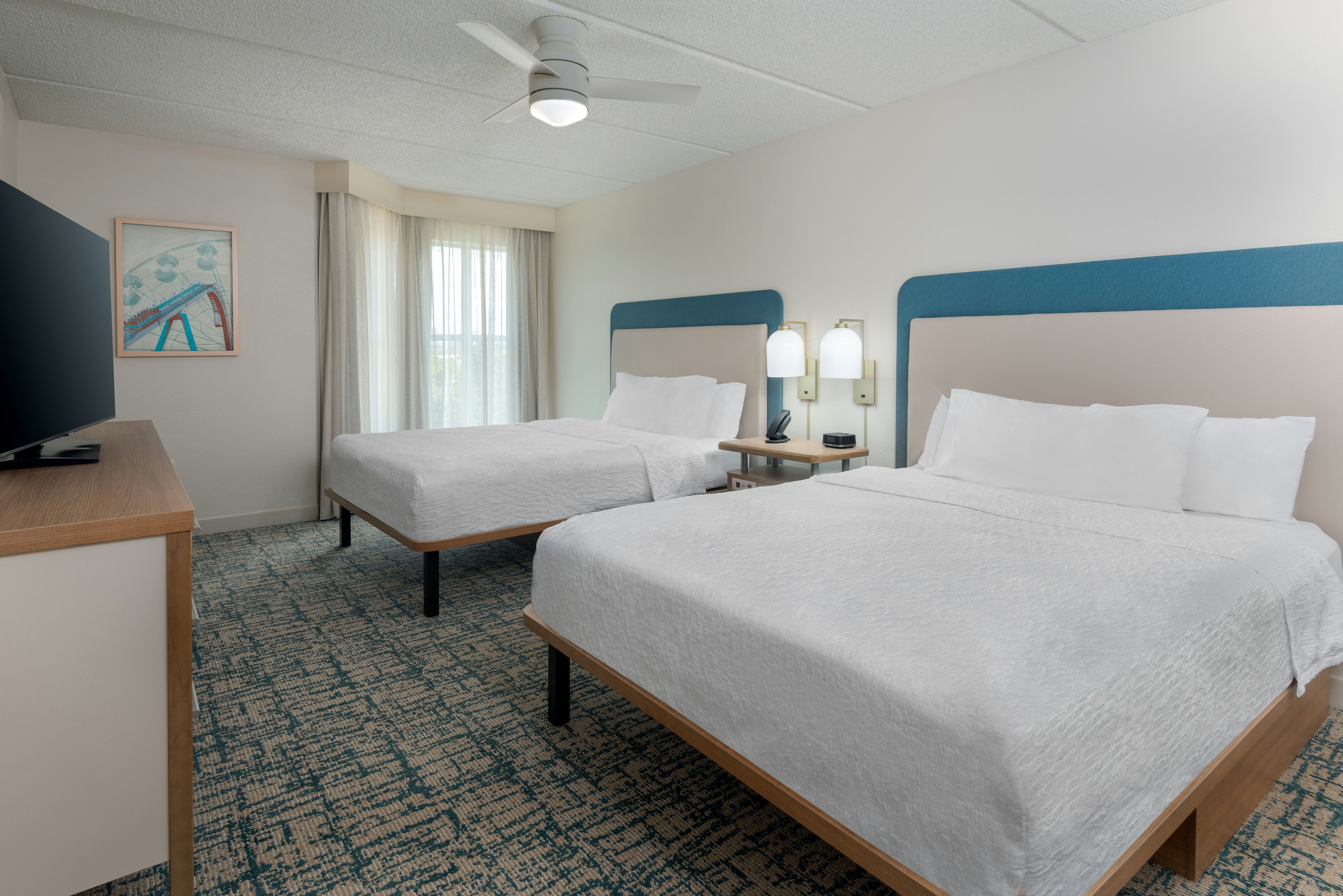 1 BEDROOM, SUITE, 2 QUEEN BEDS