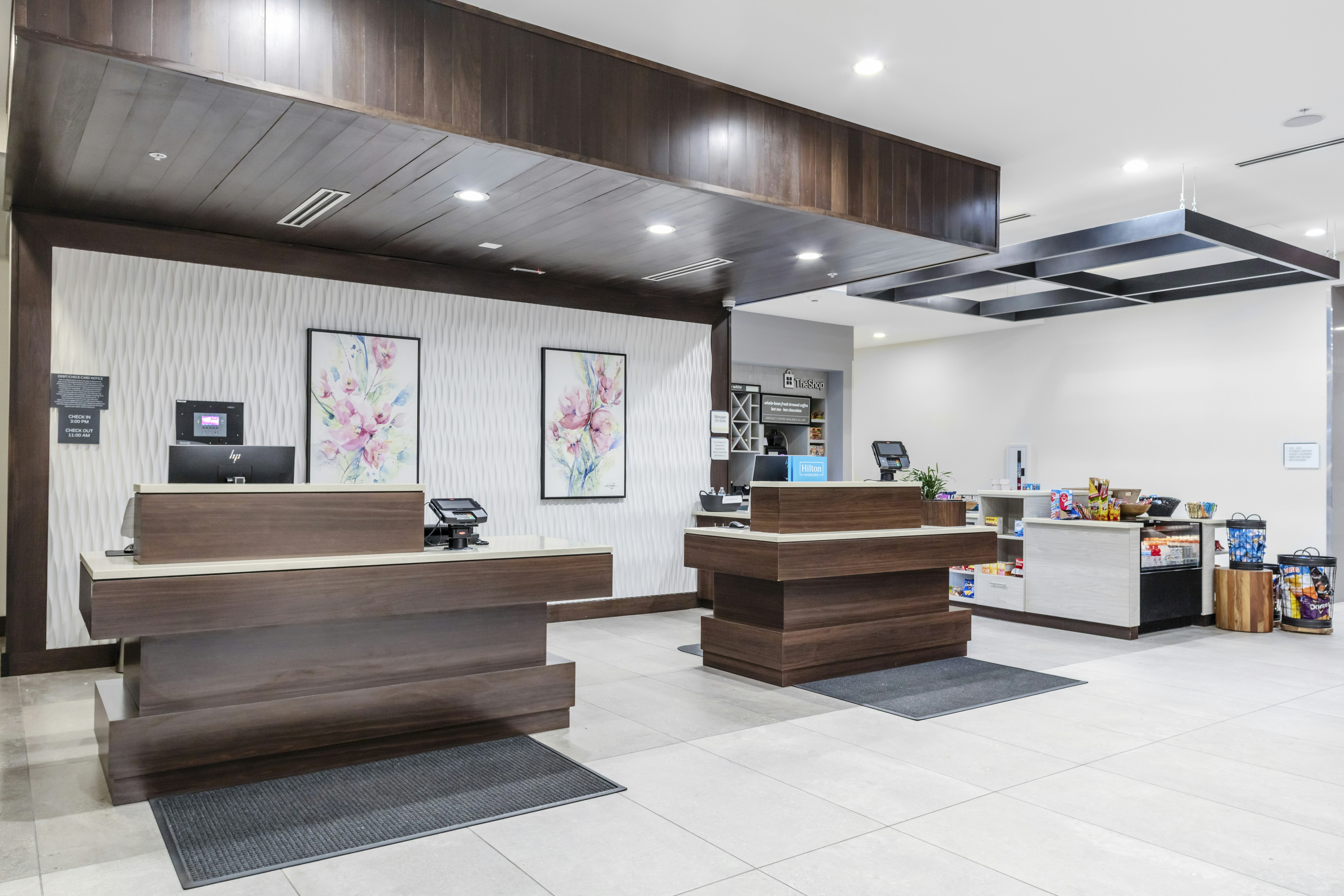Lobby at Hilton Garden Inn Detroit Utica MI, CLINTON TOWNSHIP - MI