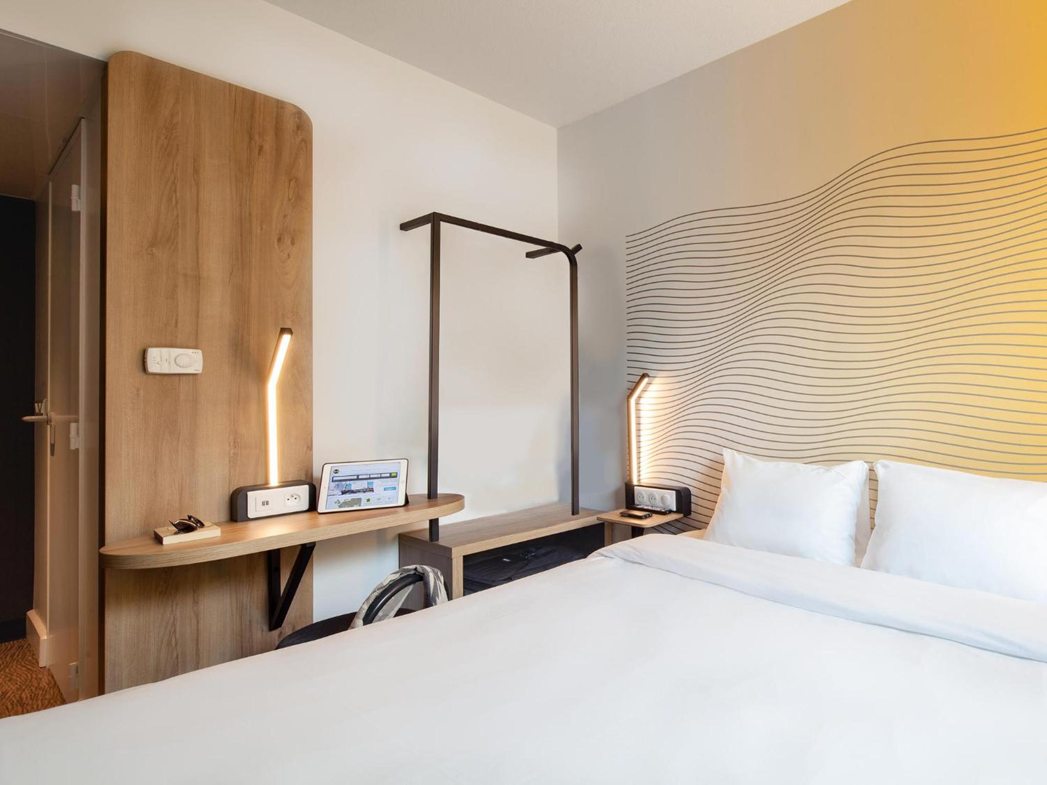 غرفة بسرير كوين، B&B HOTEL Lyon Centre Perrache 3/10
