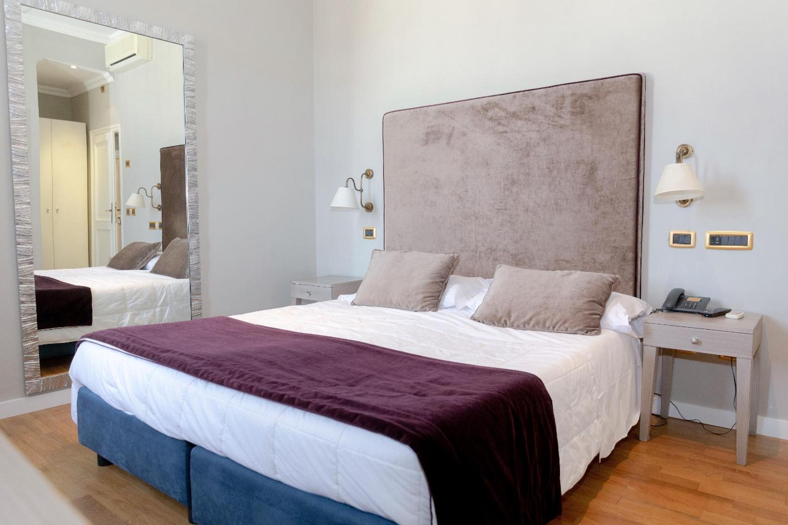 غرفة كلاسيكية بسرير مزدوج أو سريرين منفصلين، Hotel Clitunno 10/10