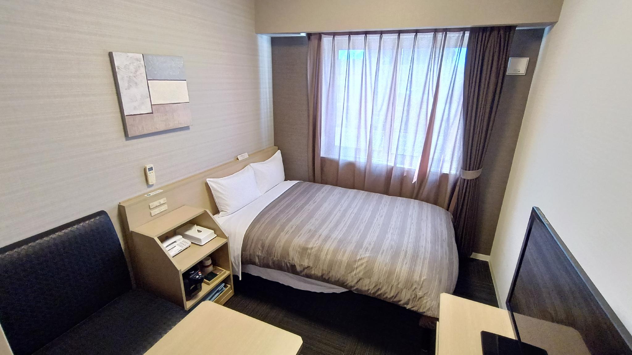 Semi Room, Standard, Semi Double Bed, Bathtub, West Wing، Hotel Route-Inn Iwakiizumi Ekimae 2/2