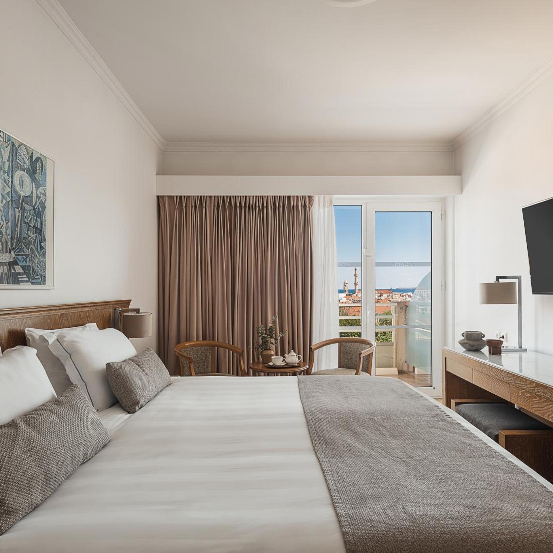 Superior, Double or Twin Bed, Old Town View