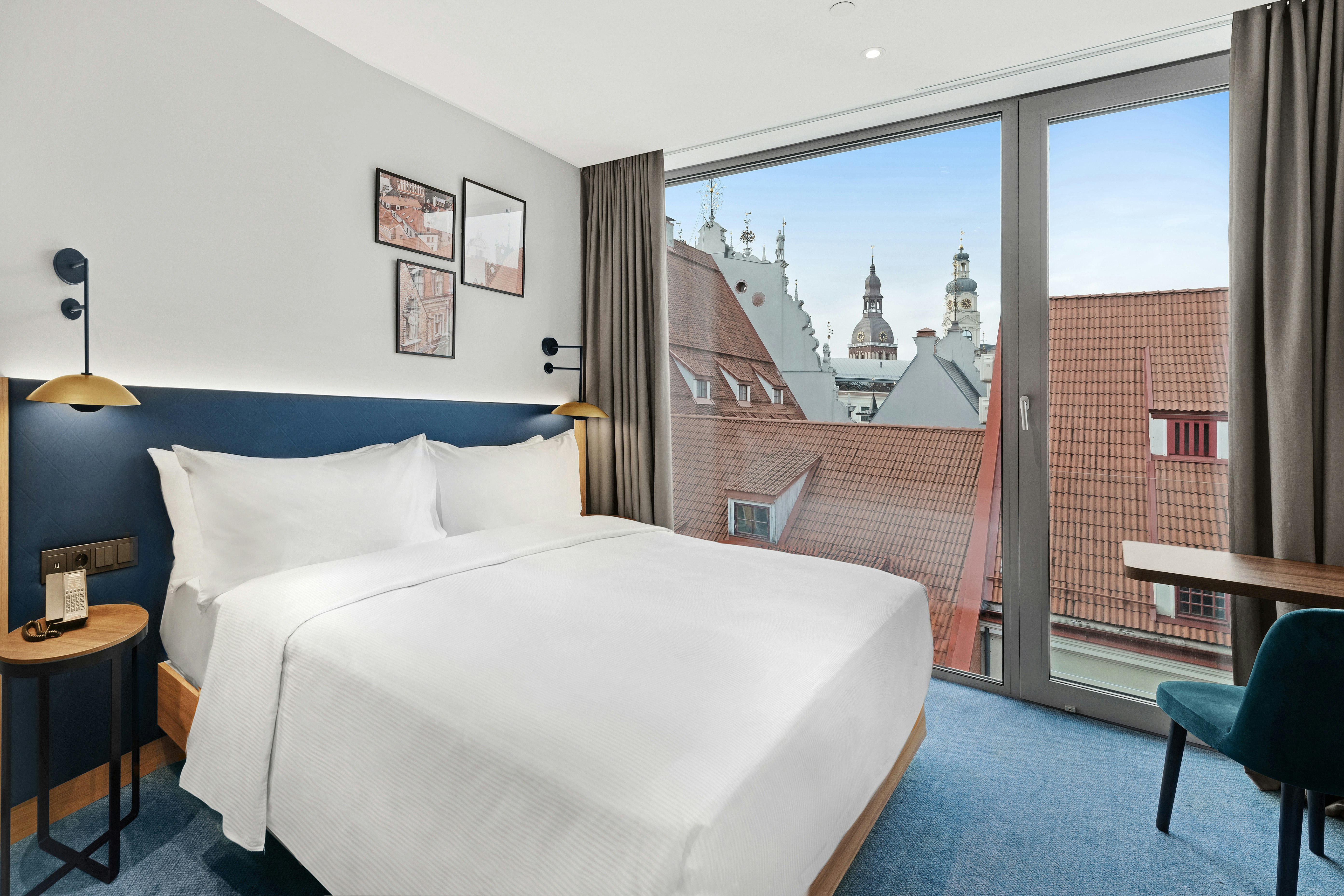 غرفة بسرير كينج، Hilton Garden Inn Riga Old Town 3/4