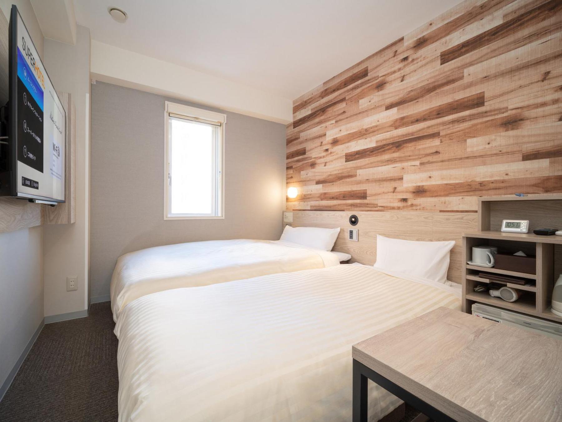 Compact, Twin Beds، Super Hotel Hakodate 2/2