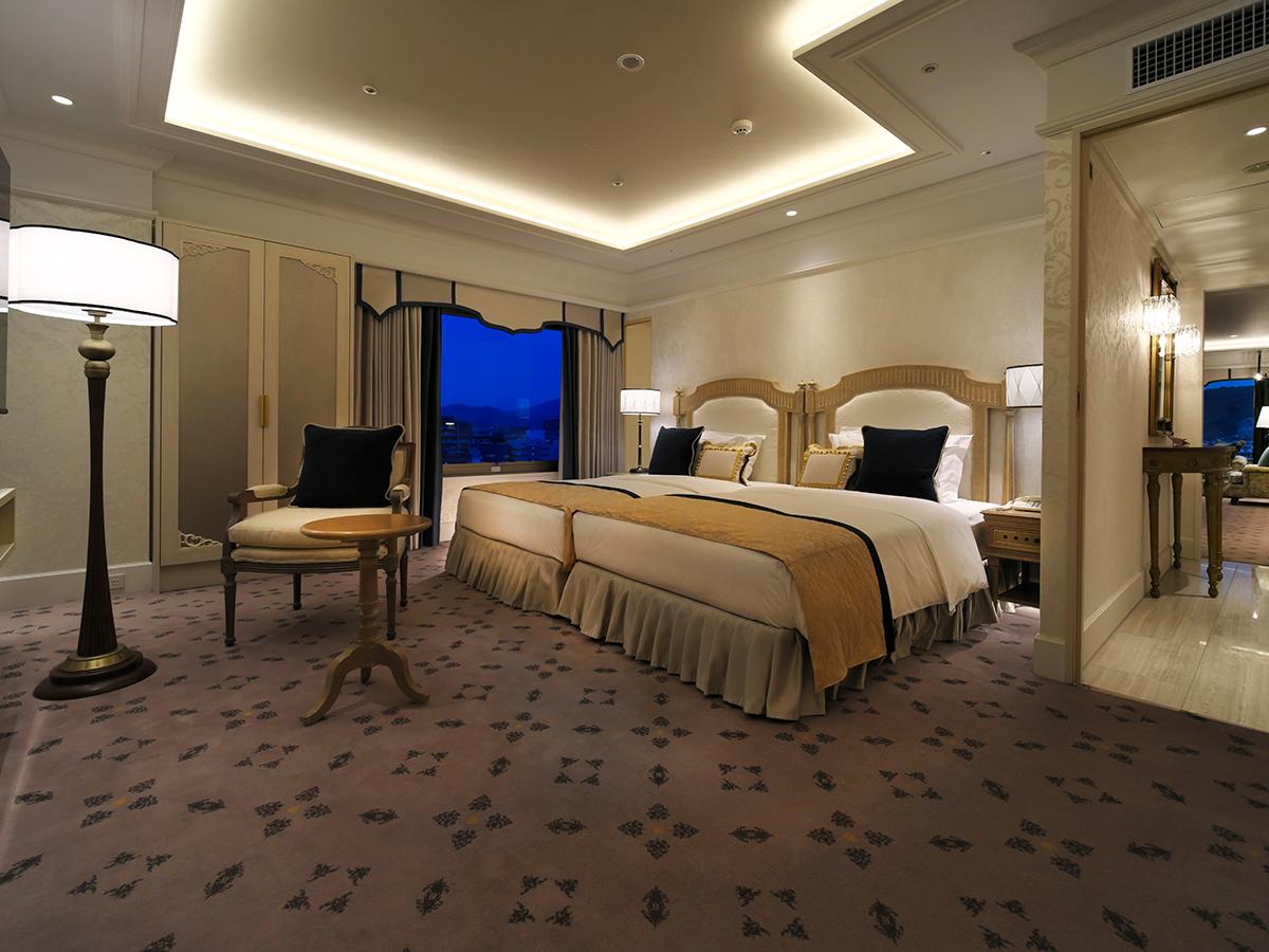 Princess, Semi Room, Suite, 2 Semi Double Beds