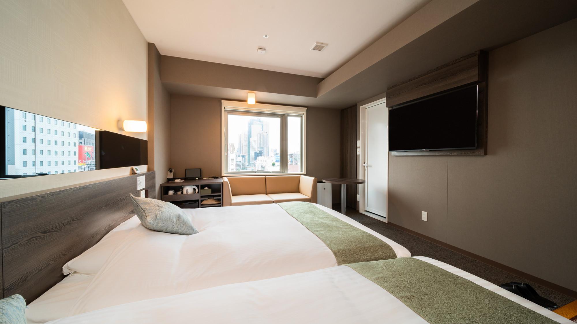 Hollywood, Standard, Twin Beds