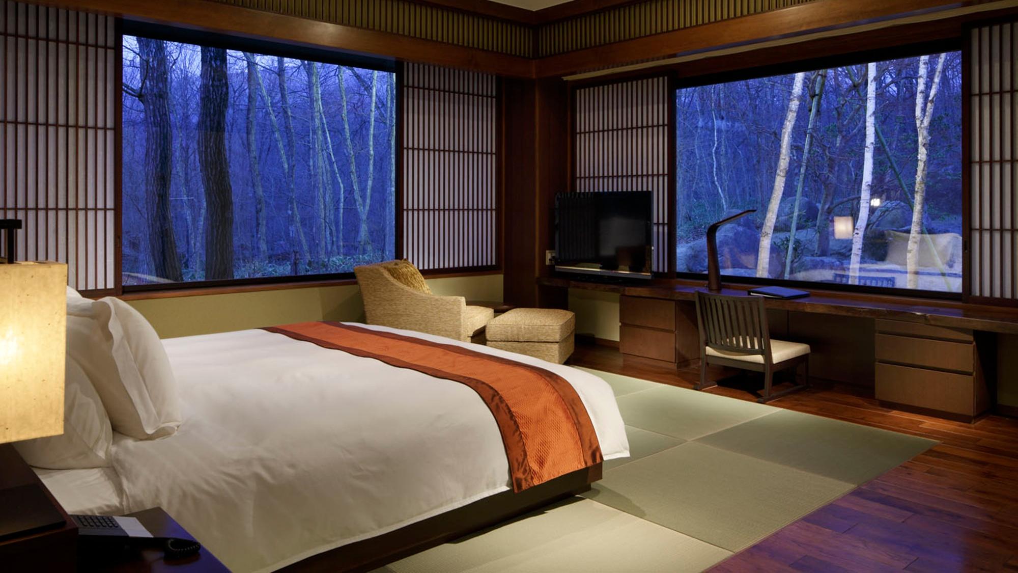 Presidential, Suite, Garden View, Outdoor Bath