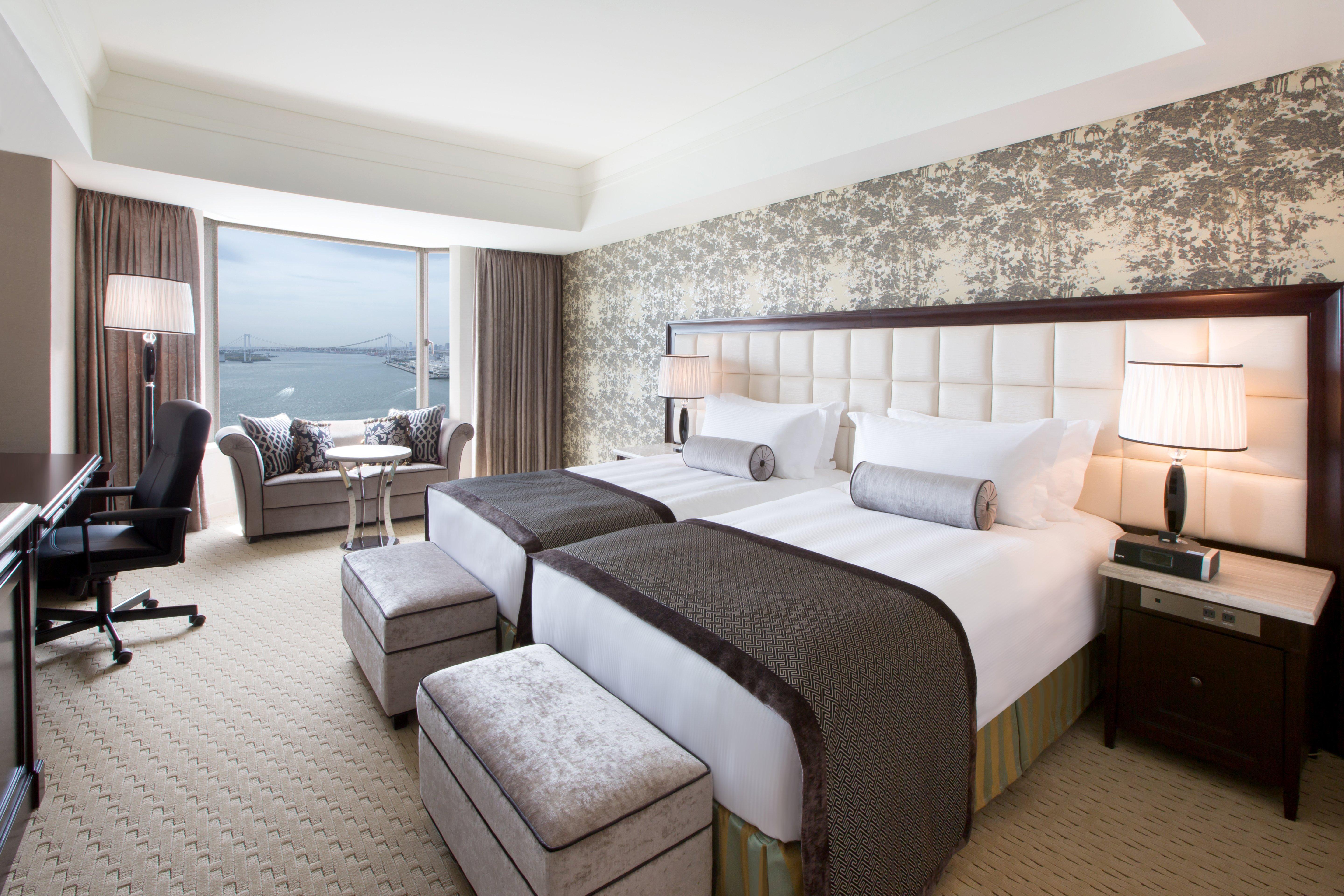 Room, Twin Beds, Bay View