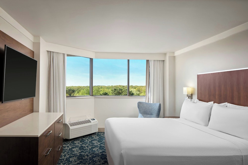 Room, King Bed, Partial Lake View