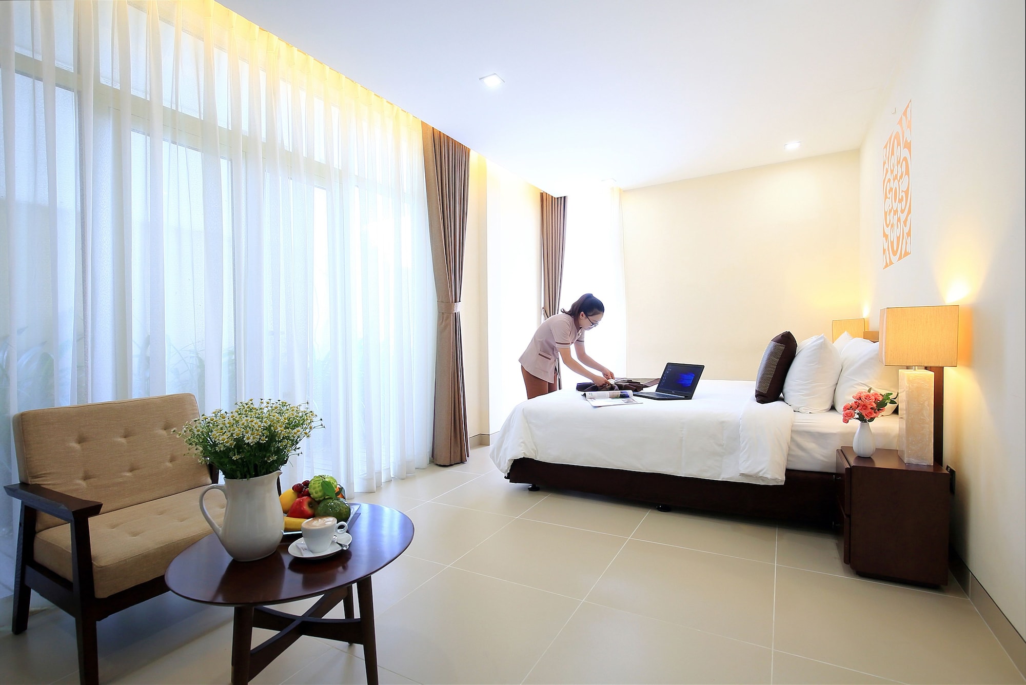 GARDEN, DELUXE, DOUBLE BED