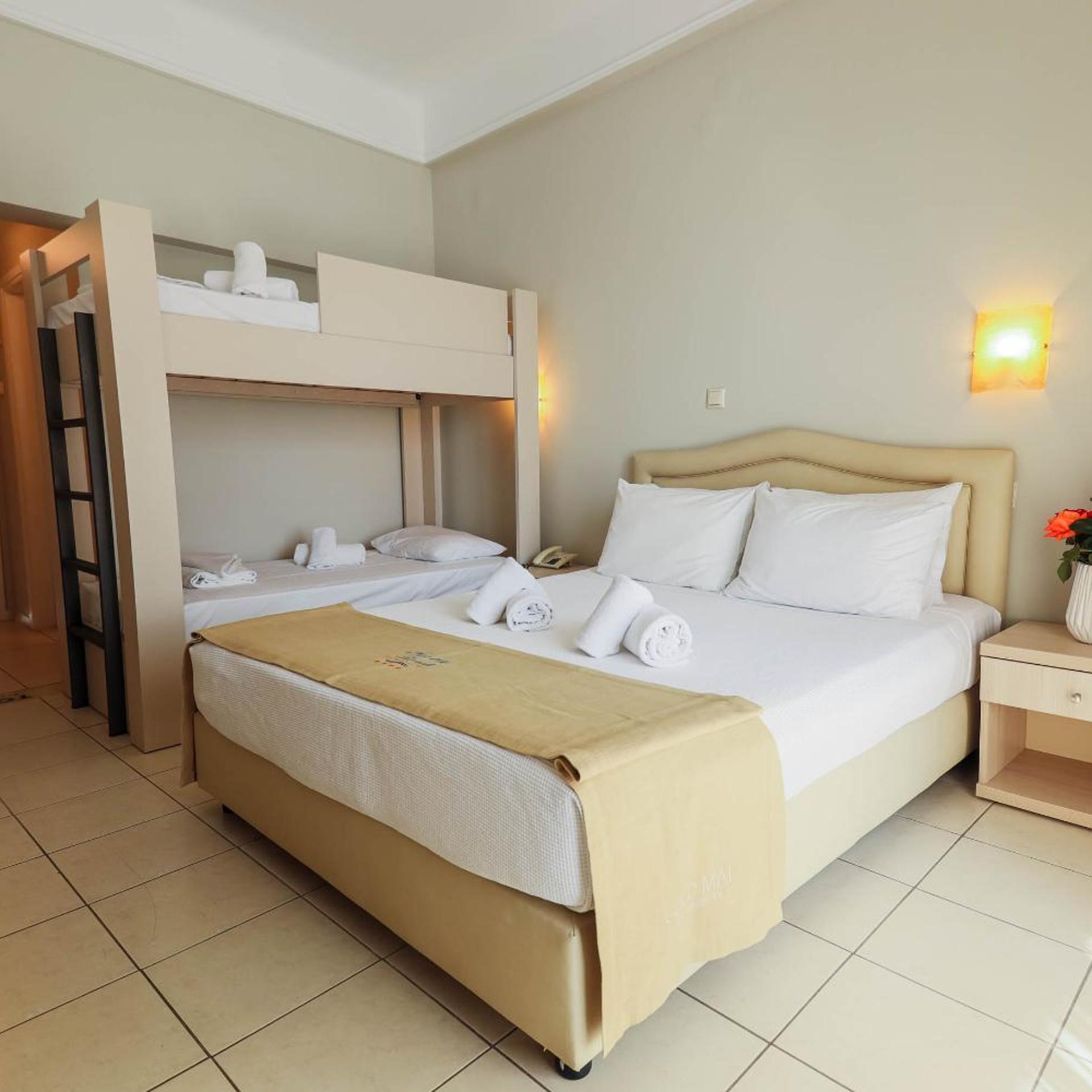 Room at Tosca Beach Hotel, KAVALA