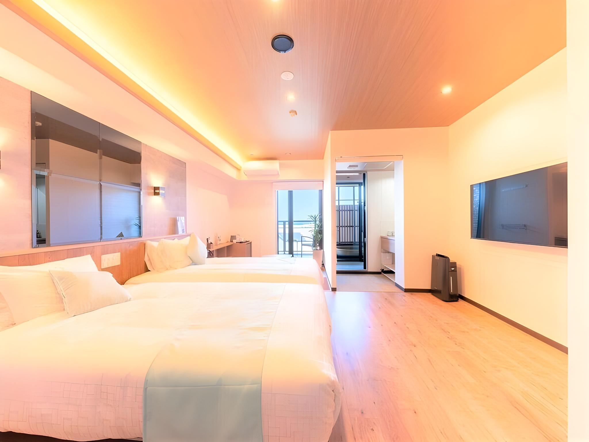Japanese Western, Japanese, Modern, Outdoor Bath, Terrace