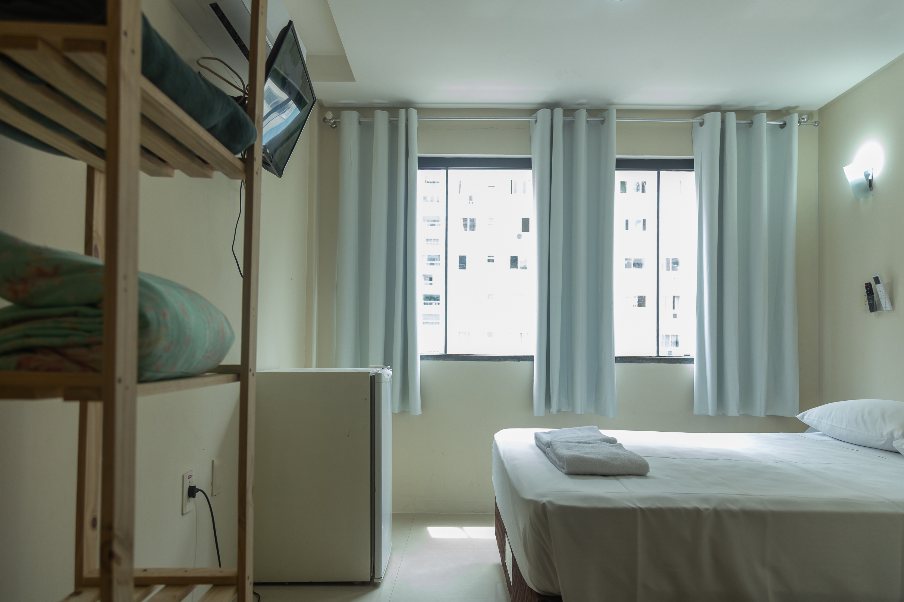 غرفة مفردة بسرير مزدوج، SAN REMO CAMBORIU HOTEL INTERNACIONAL 10/10