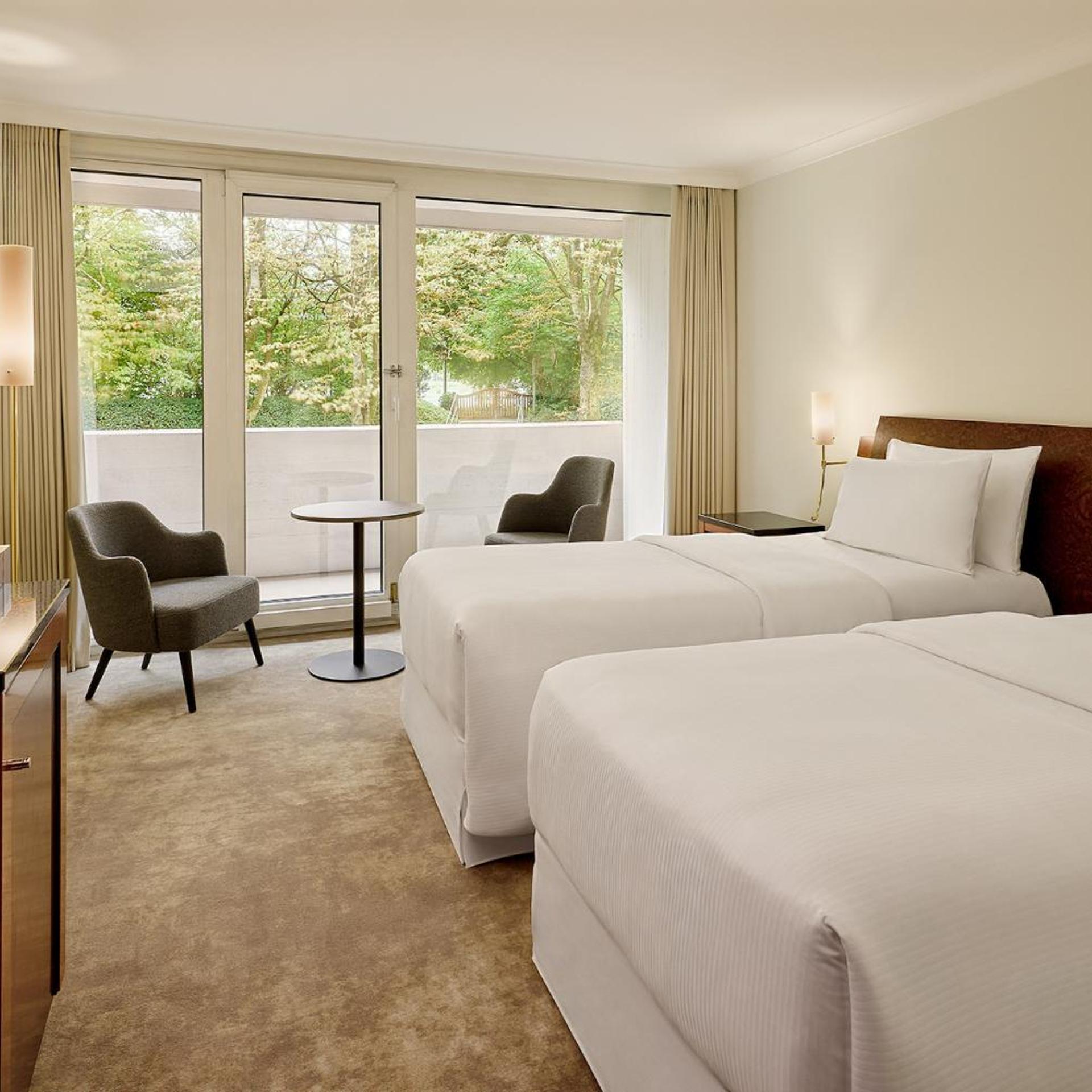 Urban, Garden, Twin Beds, Balcony
