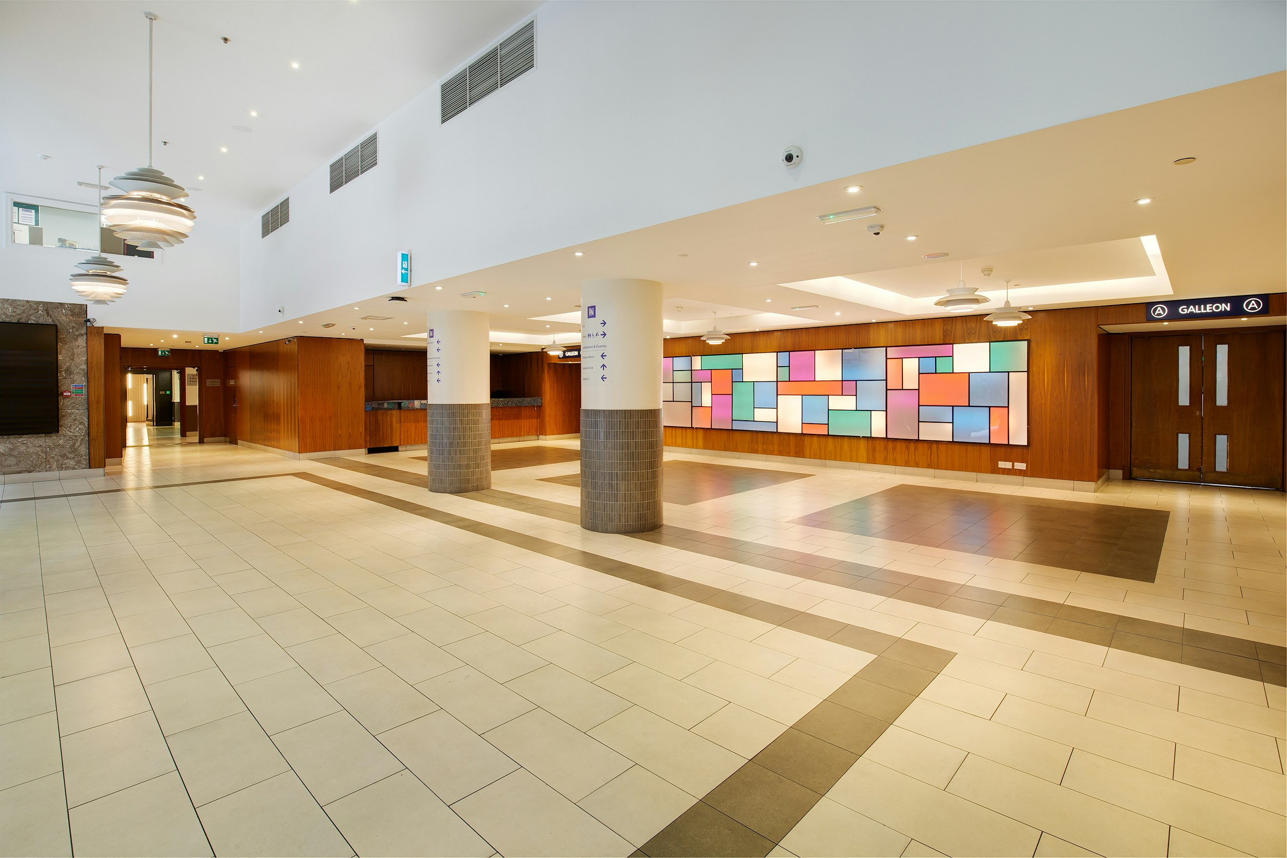 Lobby at Royal National Hotel, LONDON