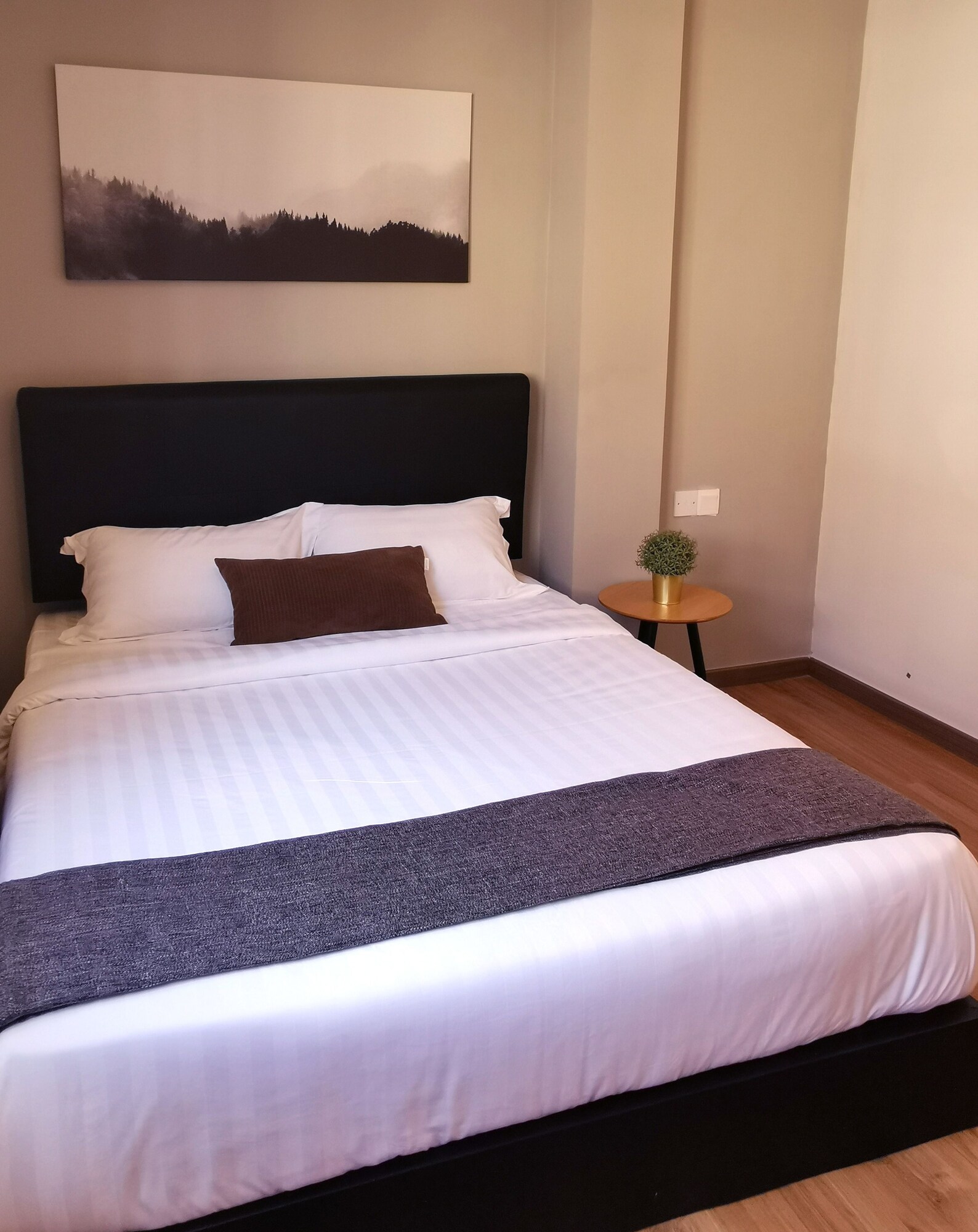 Basic, Queen Bed, No Window