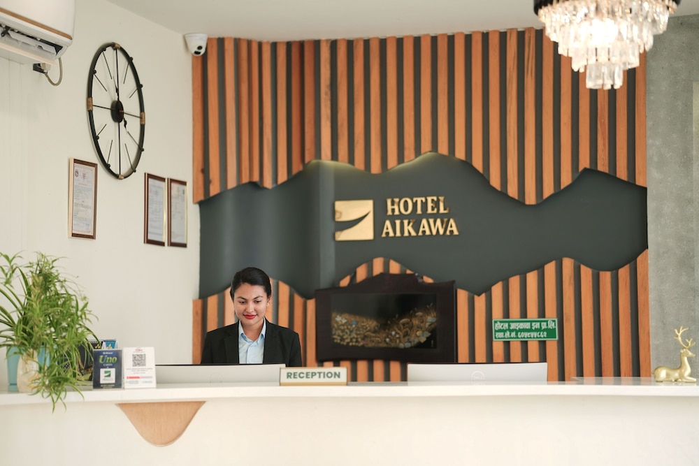 Lobby at Hotel Aikawa, CHITWAN