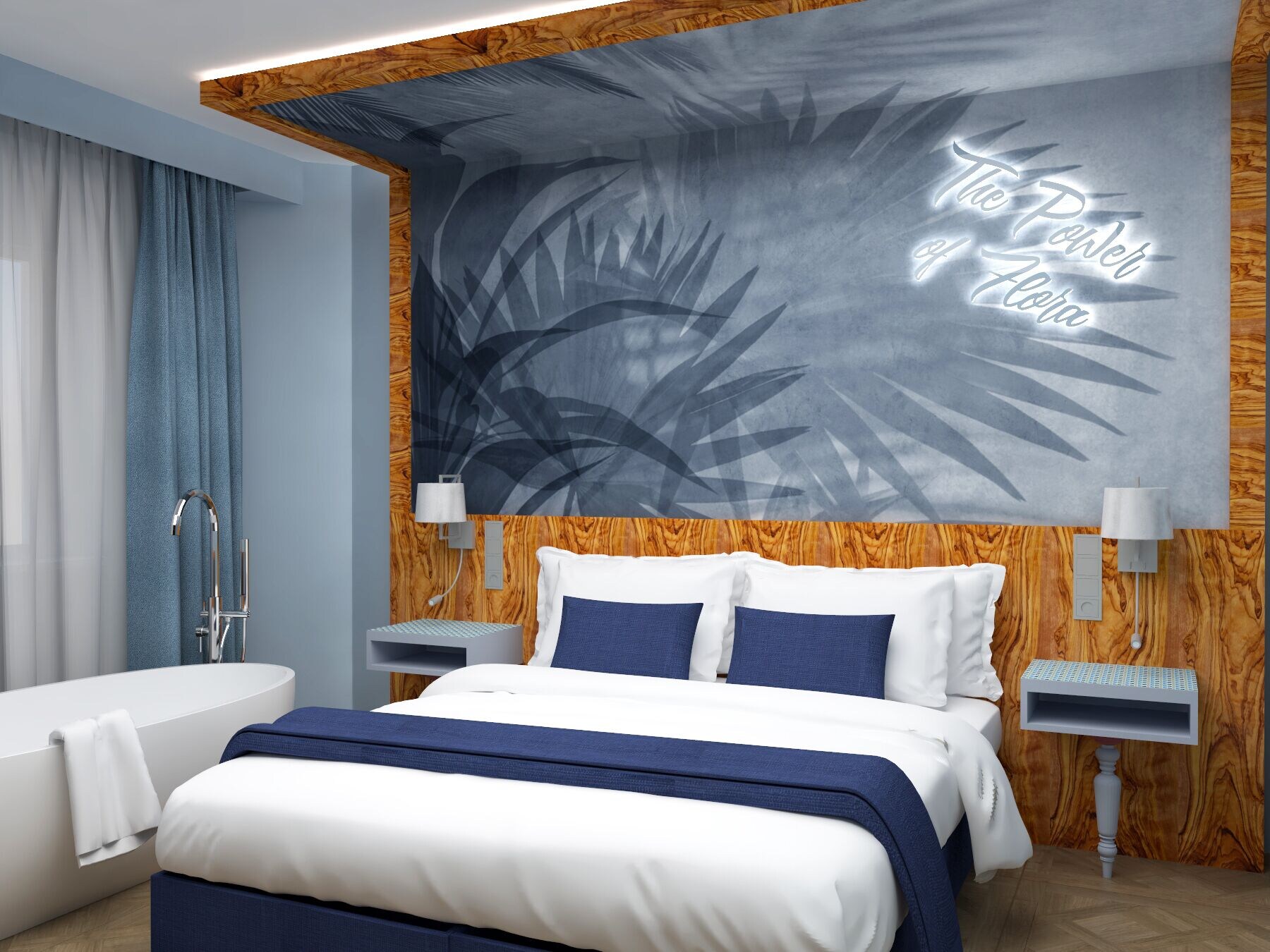 Superior, King Bed, Bath and Shower، Parc Hotel Flora 4/10