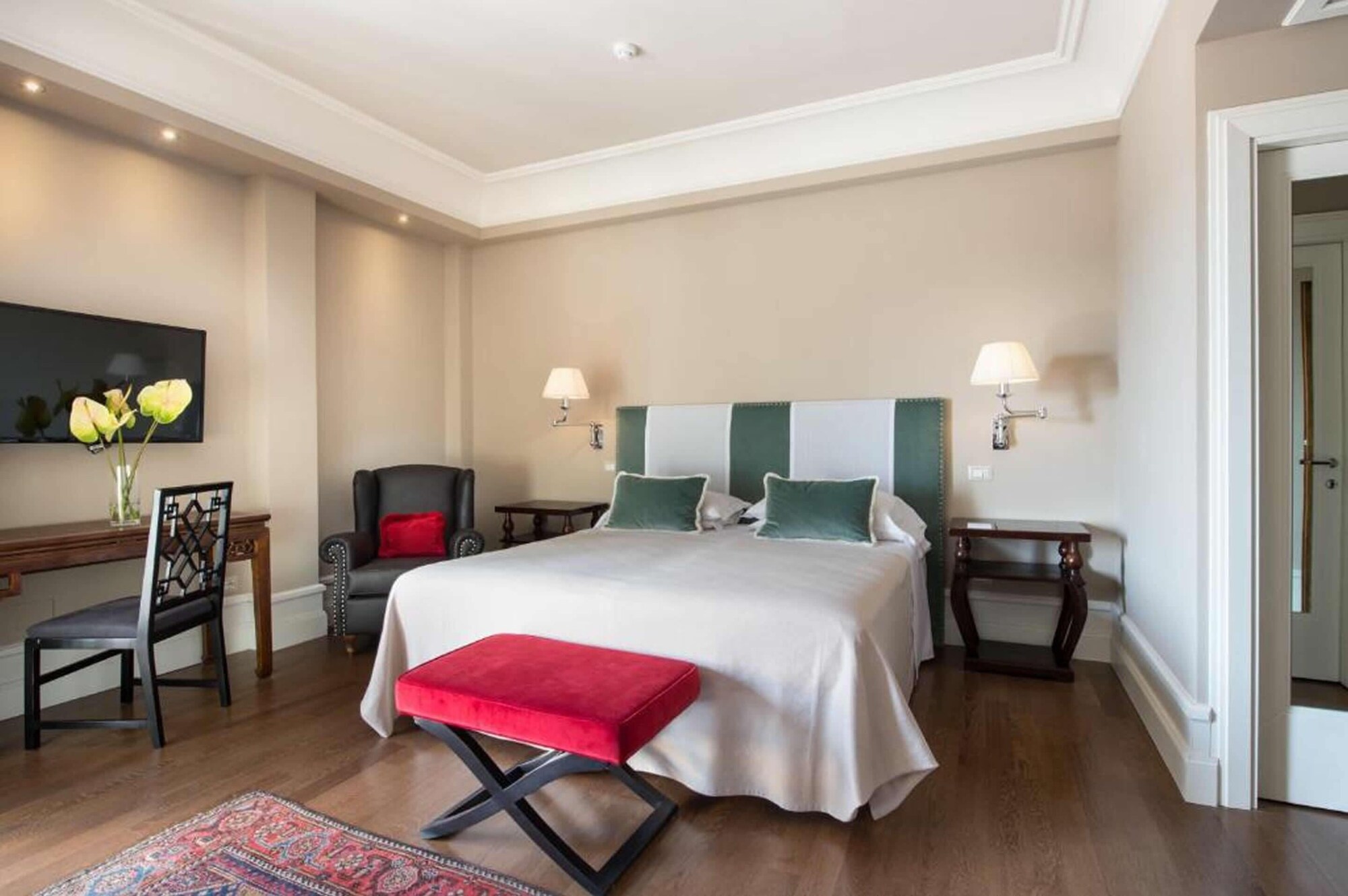 جناح جونيور بسرير فردي، Grand Francia And Quirinale Hotel 4/5