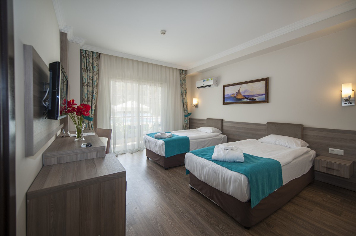 Room, Single, Double Bed, Land View