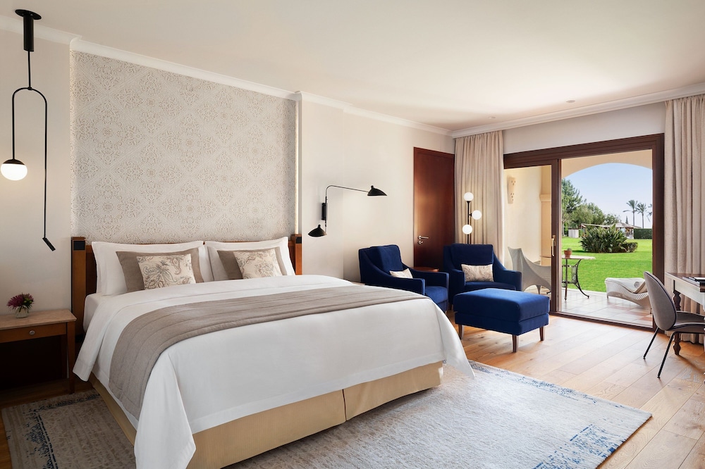 غرفة ديلوكس بسريرين منفصلين بإطلالة على البحر بشرفة، St Regis Mardavall Mallorca Resort 8/10