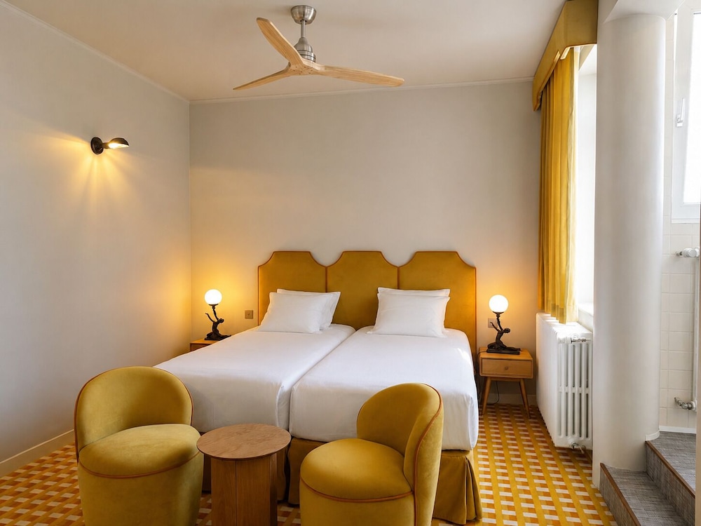 غرفة بسريرين منفصلين، Hotel Le Berger 9/10