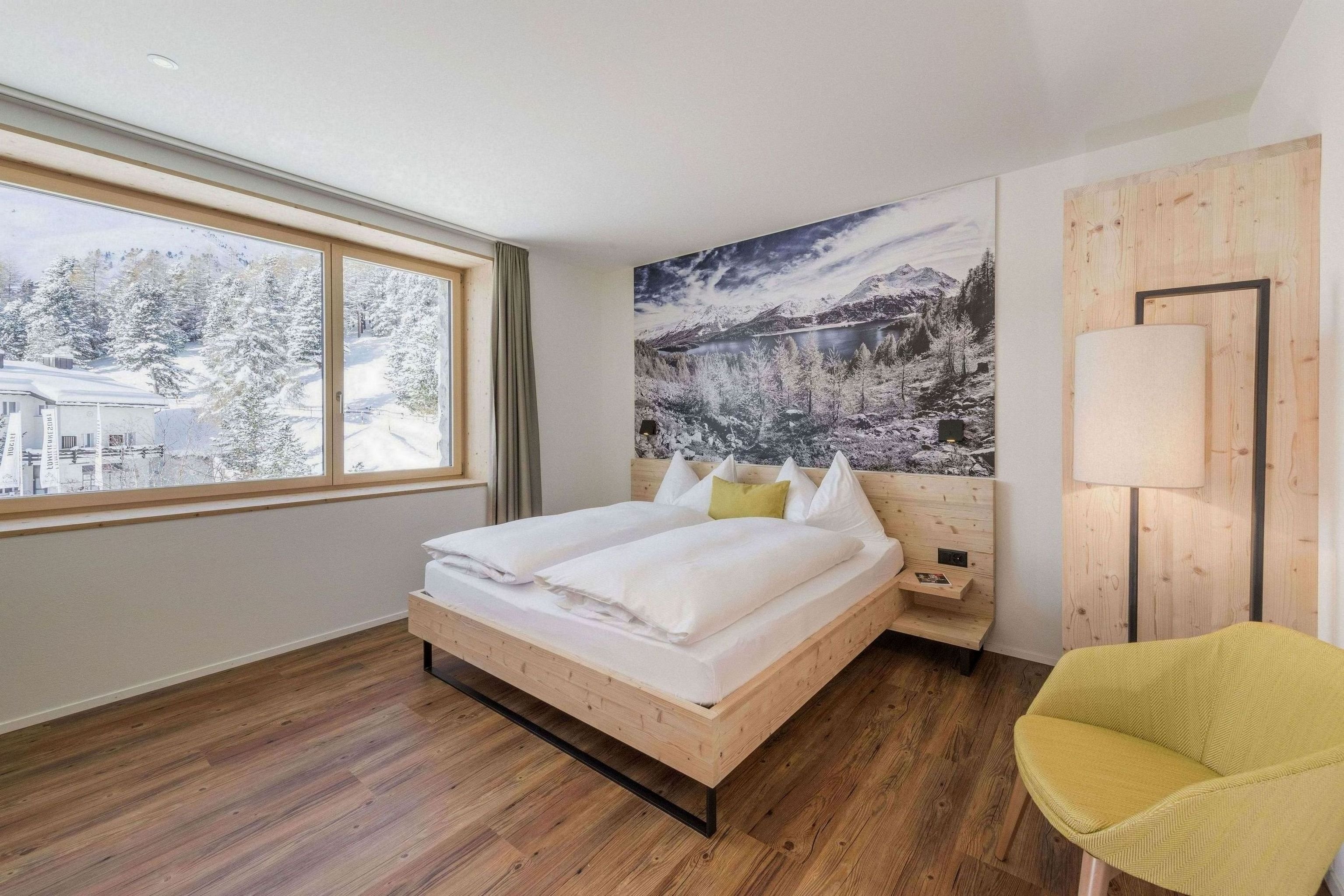 غرفة كومفورت بسرير مزدوج، Berghotel Randolins 2/4